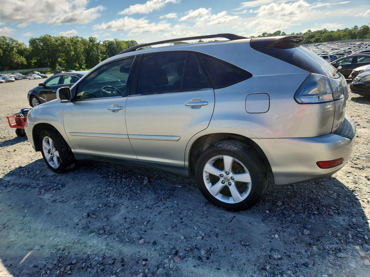 2008 Lexus Rx 350 Silver vin: 2T2GK31U48C048285