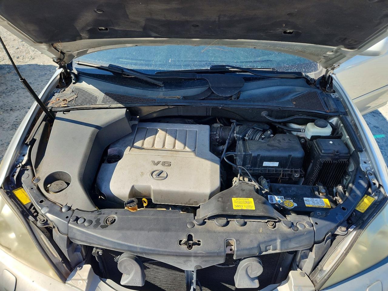 2008 Lexus Rx 350 Silver vin: 2T2GK31U48C048285