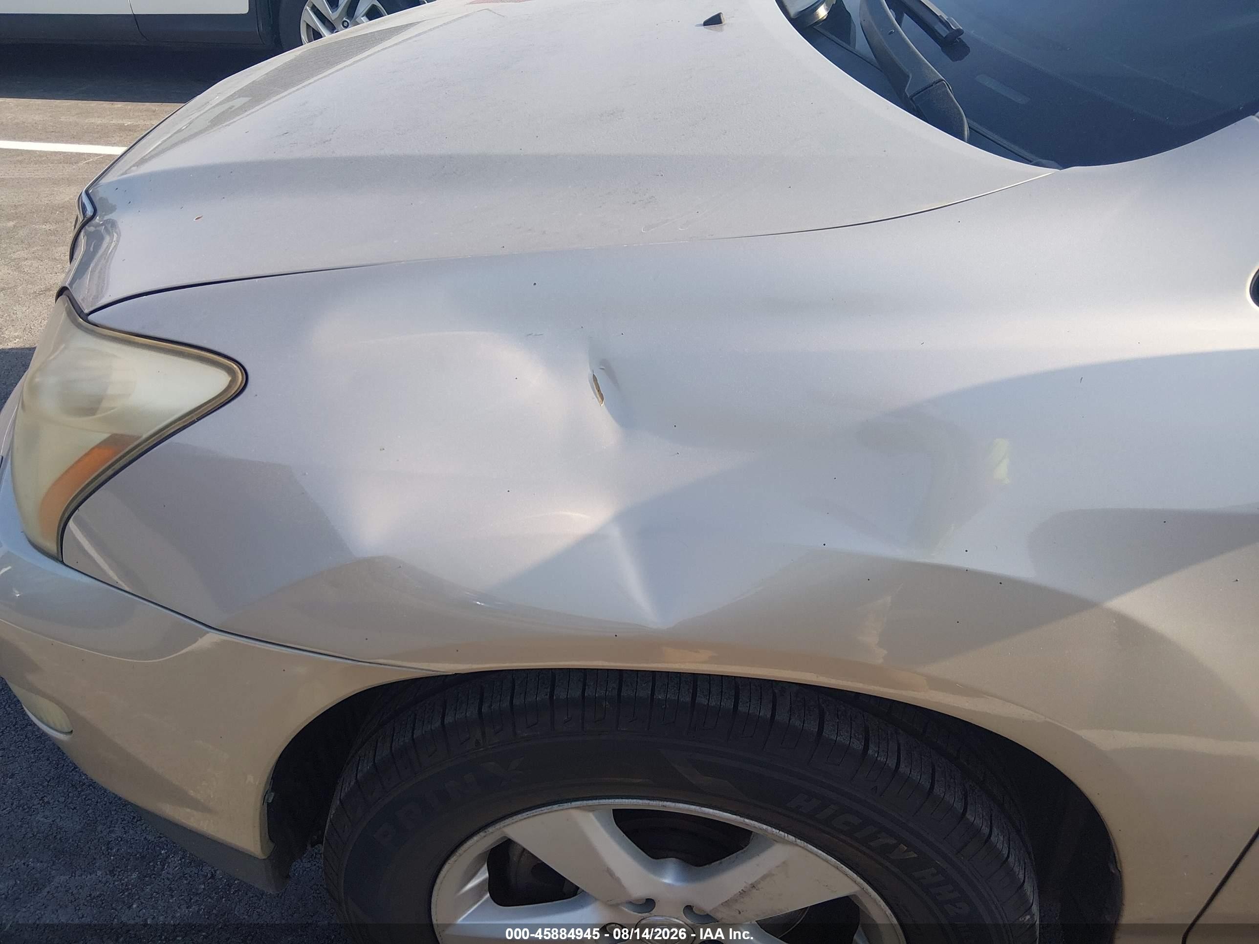 2008 Lexus Rx 350 Gold vin: 2T2GK31U48C049727