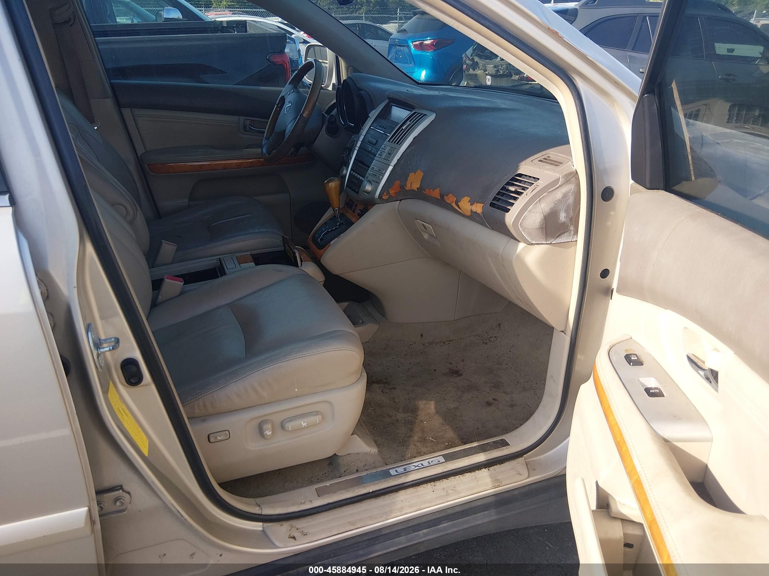 2008 Lexus Rx 350 Gold vin: 2T2GK31U48C049727
