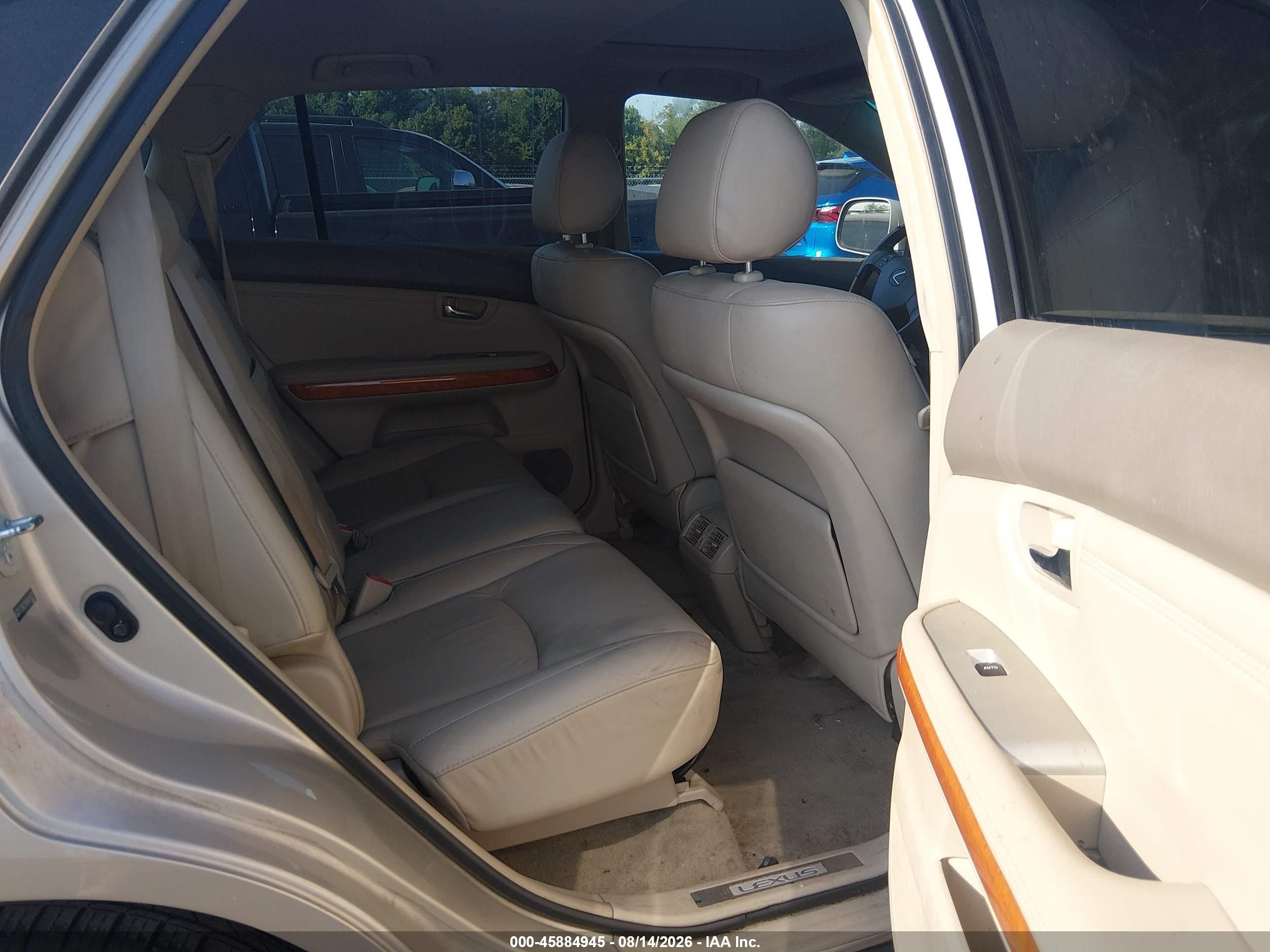 2008 Lexus Rx 350 Gold vin: 2T2GK31U48C049727
