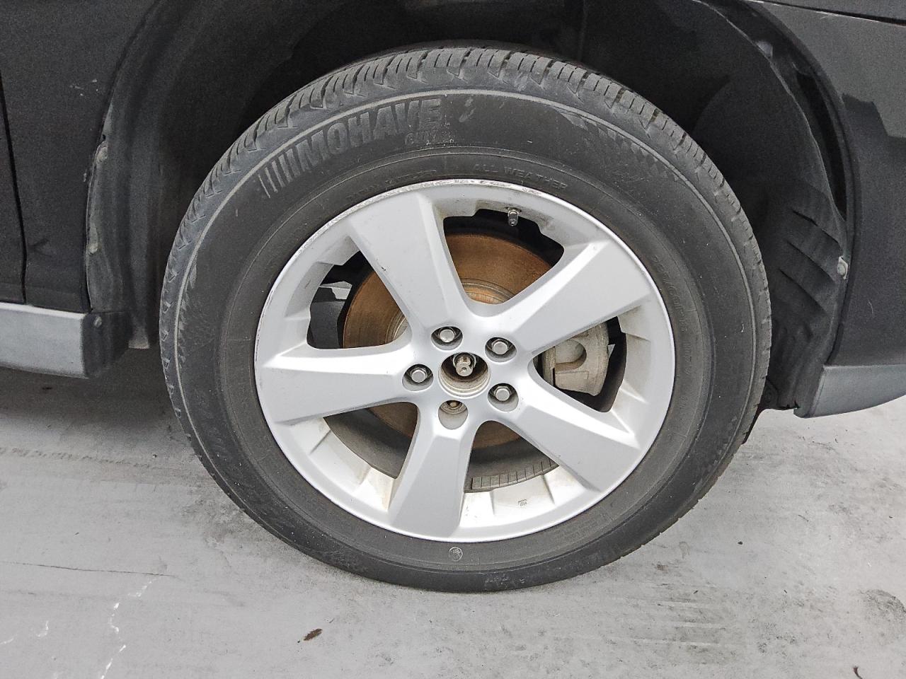 2008 Lexus Rx 350 Black vin: 2T2GK31U48C052921 Damage: Right Front Wheel, Curb Rash, > 12 Inches