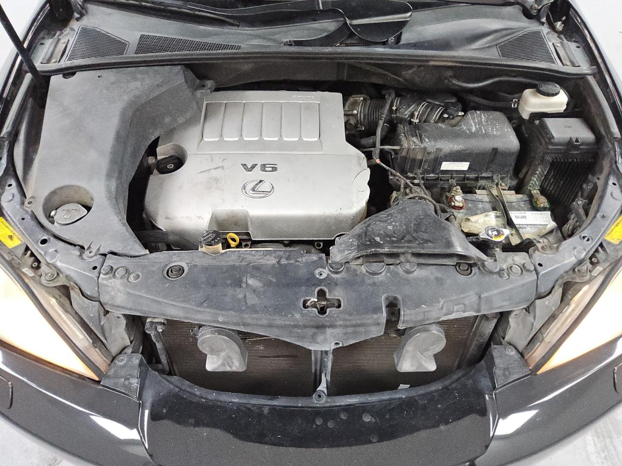 2008 Lexus Rx 350 Black vin: 2T2GK31U48C052921 Damage: Heater/Blower, Inoperable, Repair Required