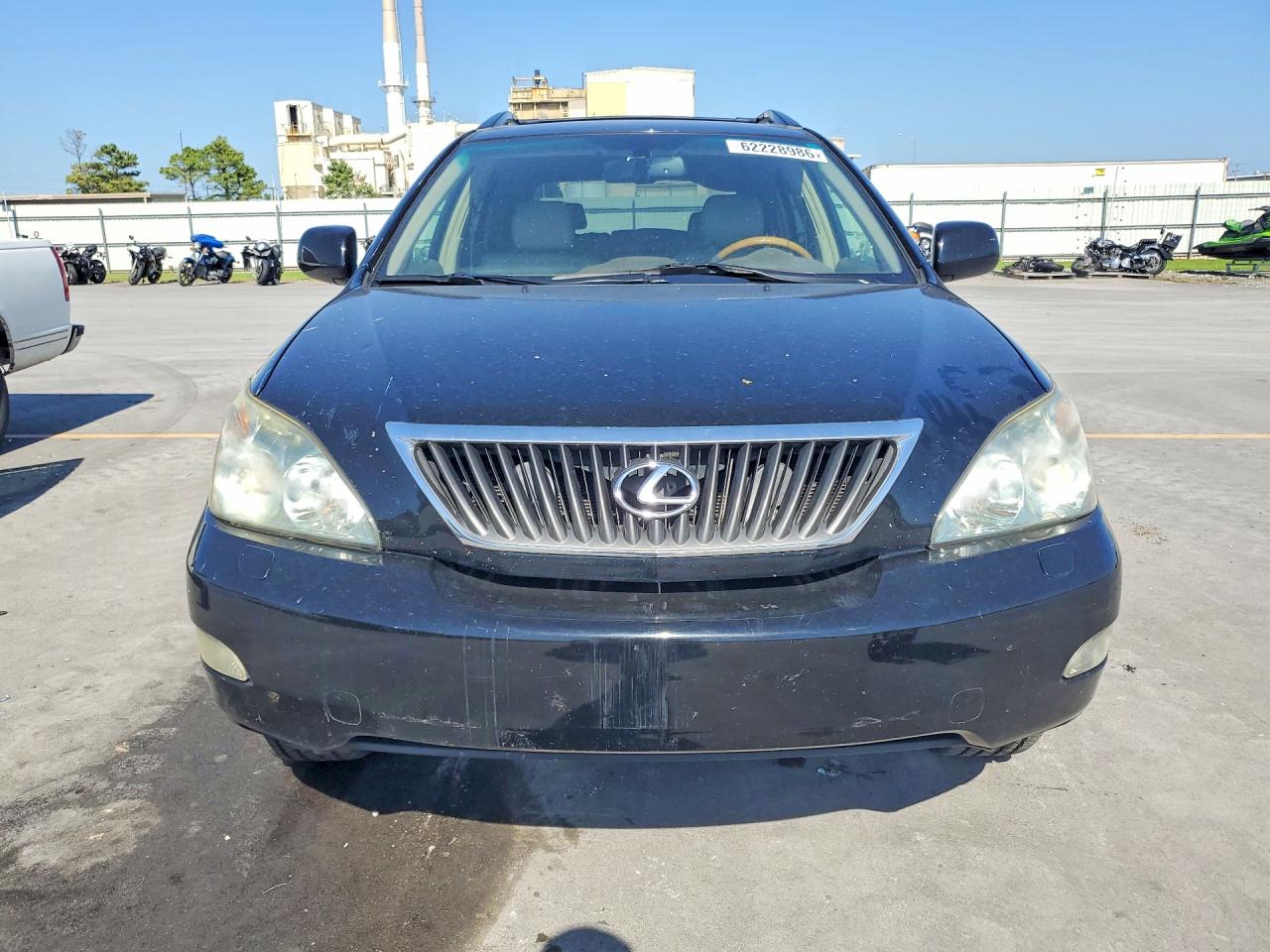 2008 Lexus Rx 350 Black vin: 2T2GK31U48C054667