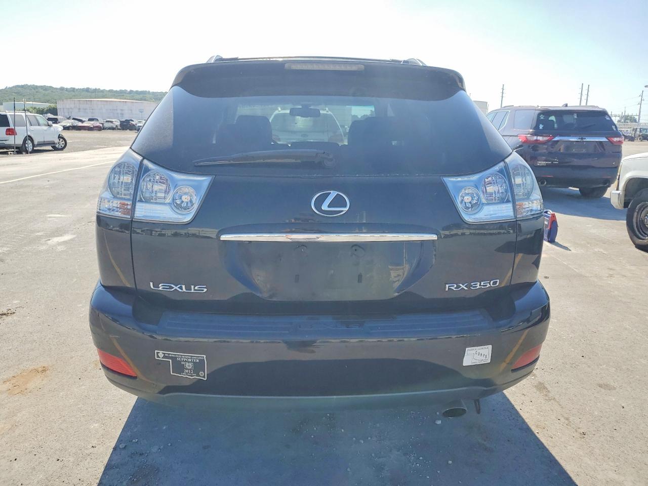 2008 Lexus Rx 350 Black vin: 2T2GK31U48C054667