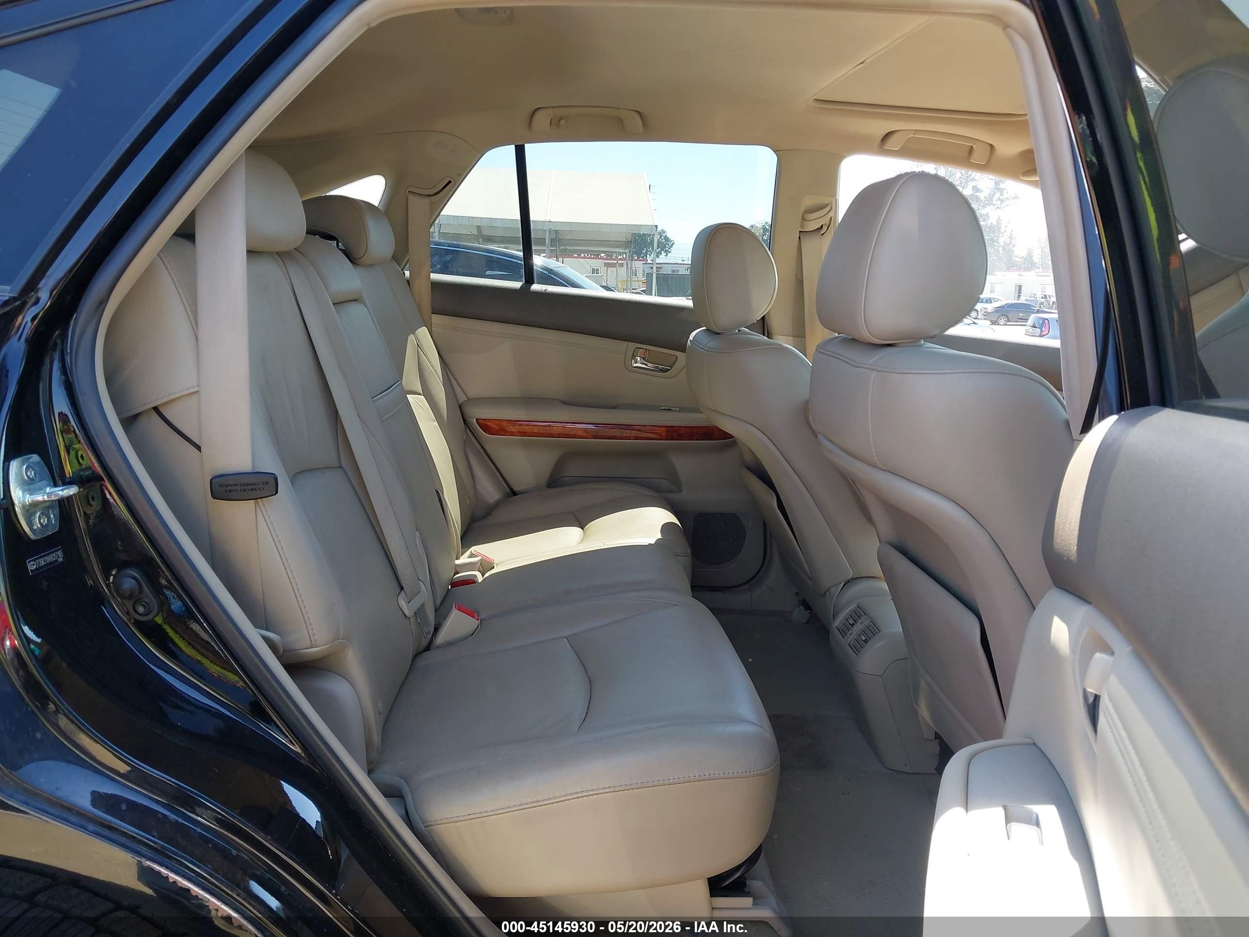 2009 Lexus Rx 350   Black vin: 2T2GK31U49C057165