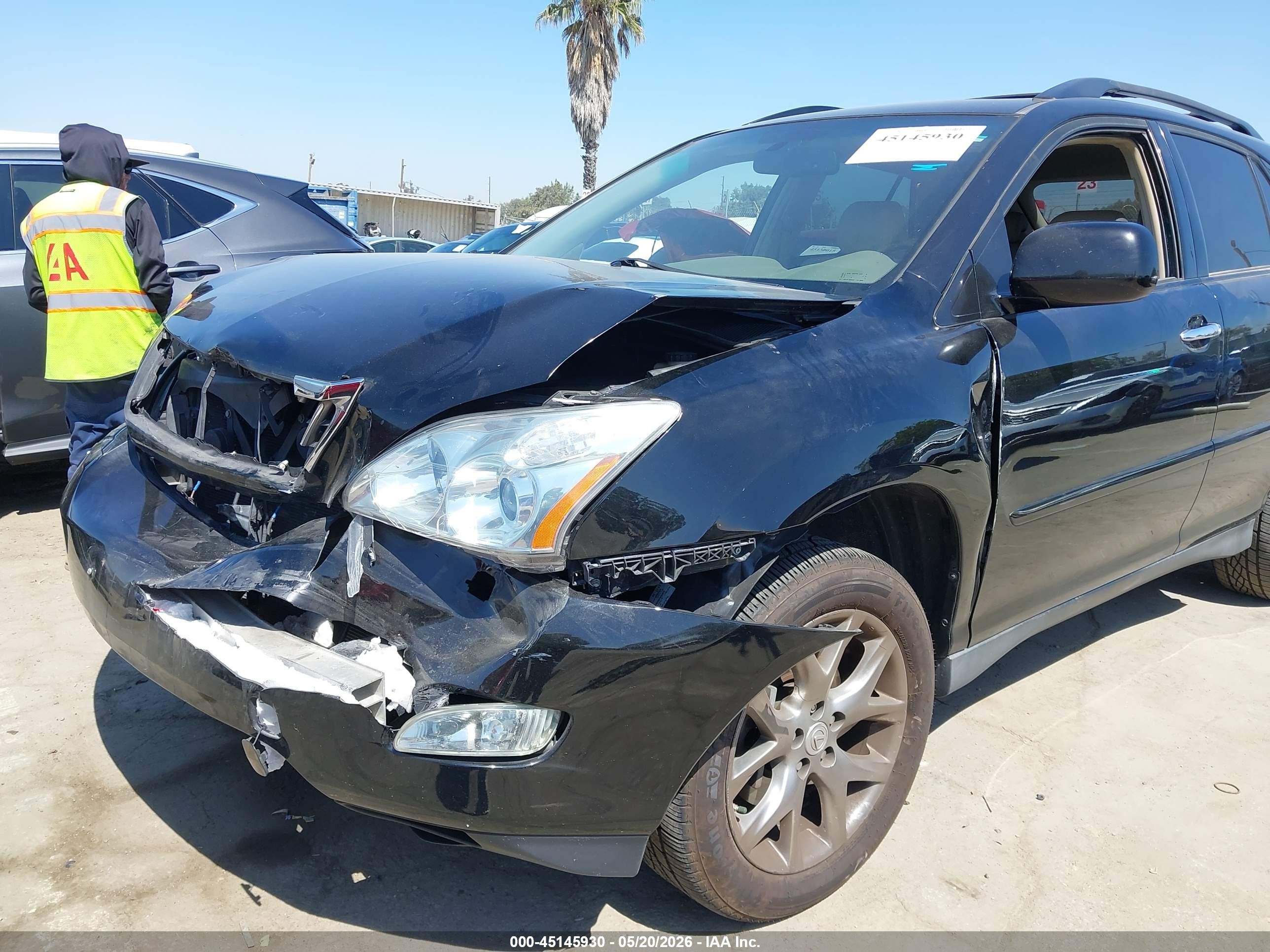 2009 Lexus Rx 350   Black vin: 2T2GK31U49C057165