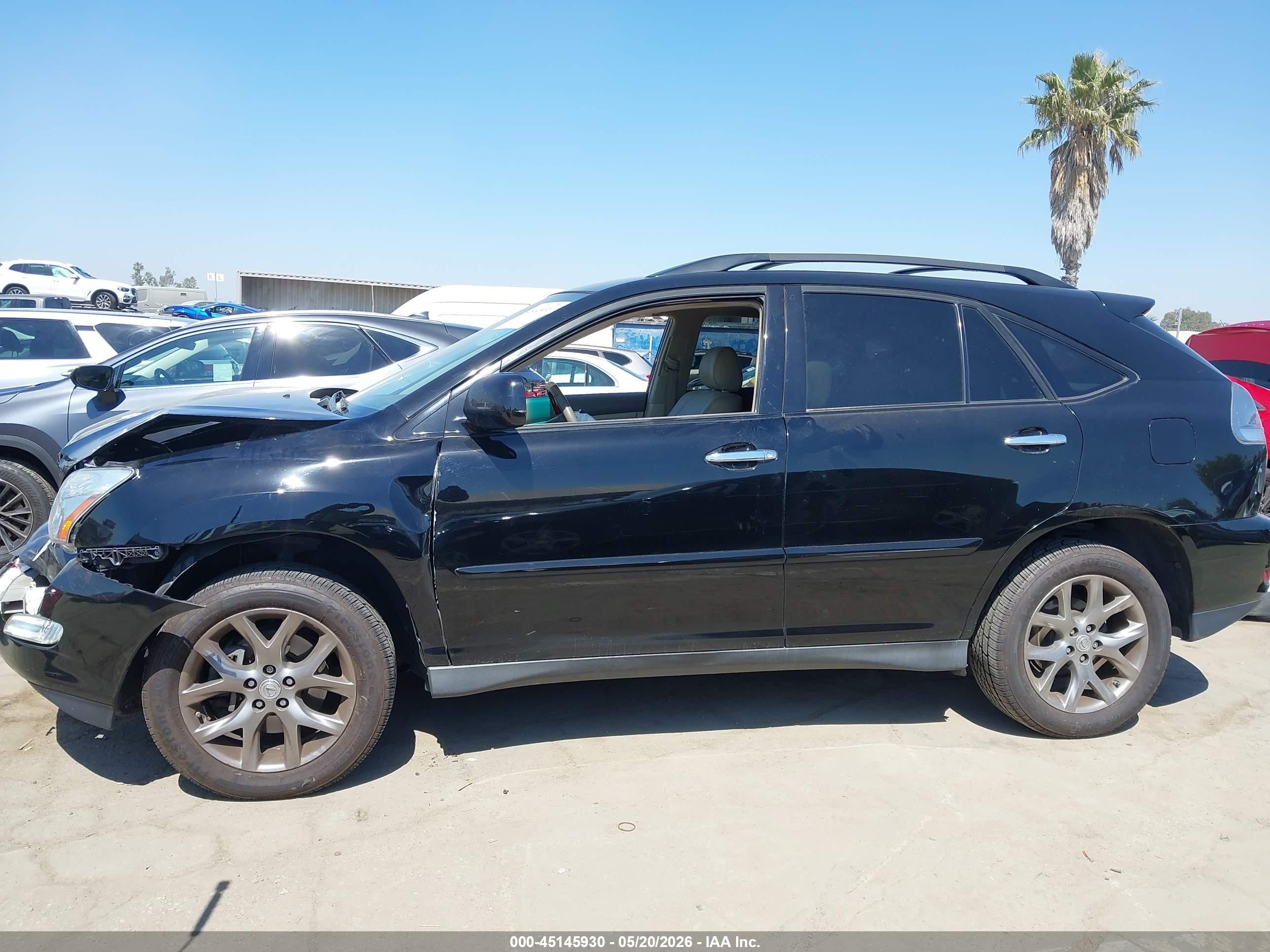2009 Lexus Rx 350   Black vin: 2T2GK31U49C057165