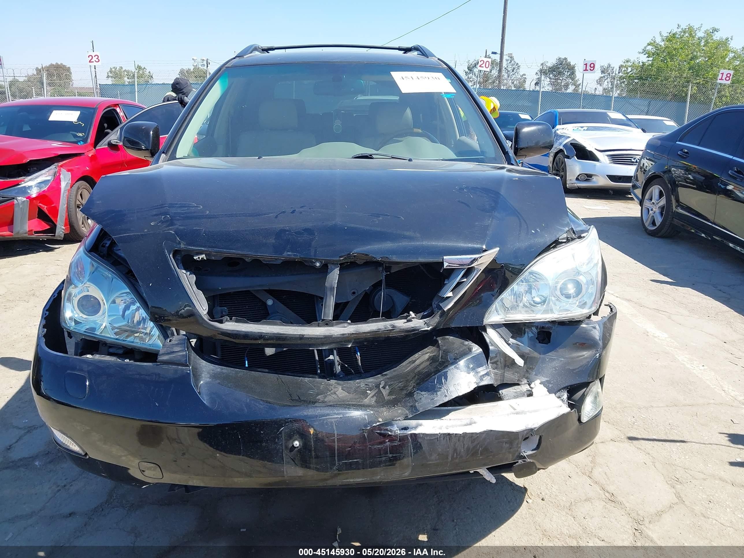 2009 Lexus Rx 350   Black vin: 2T2GK31U49C057165