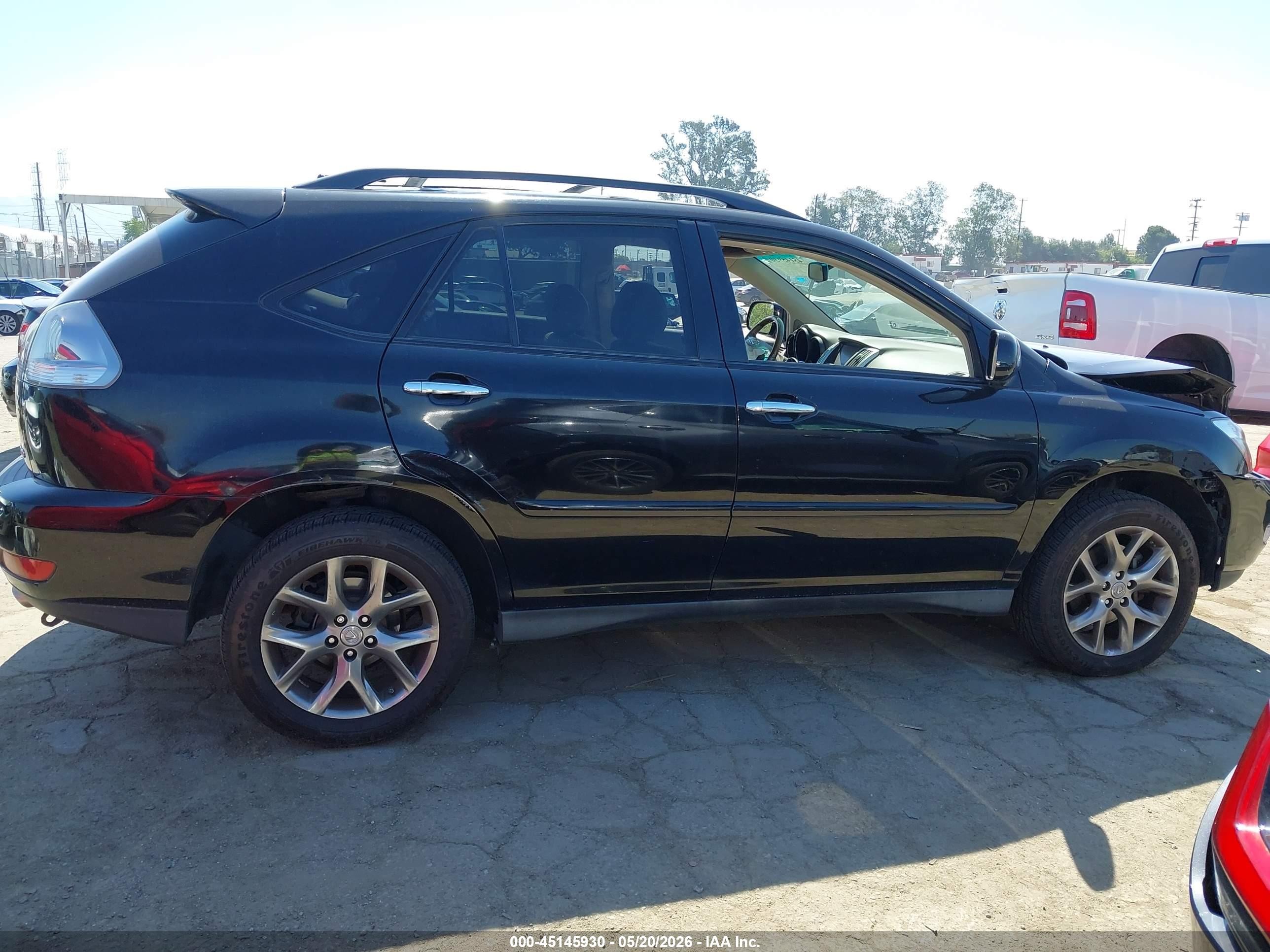 2009 Lexus Rx 350   Black vin: 2T2GK31U49C057165