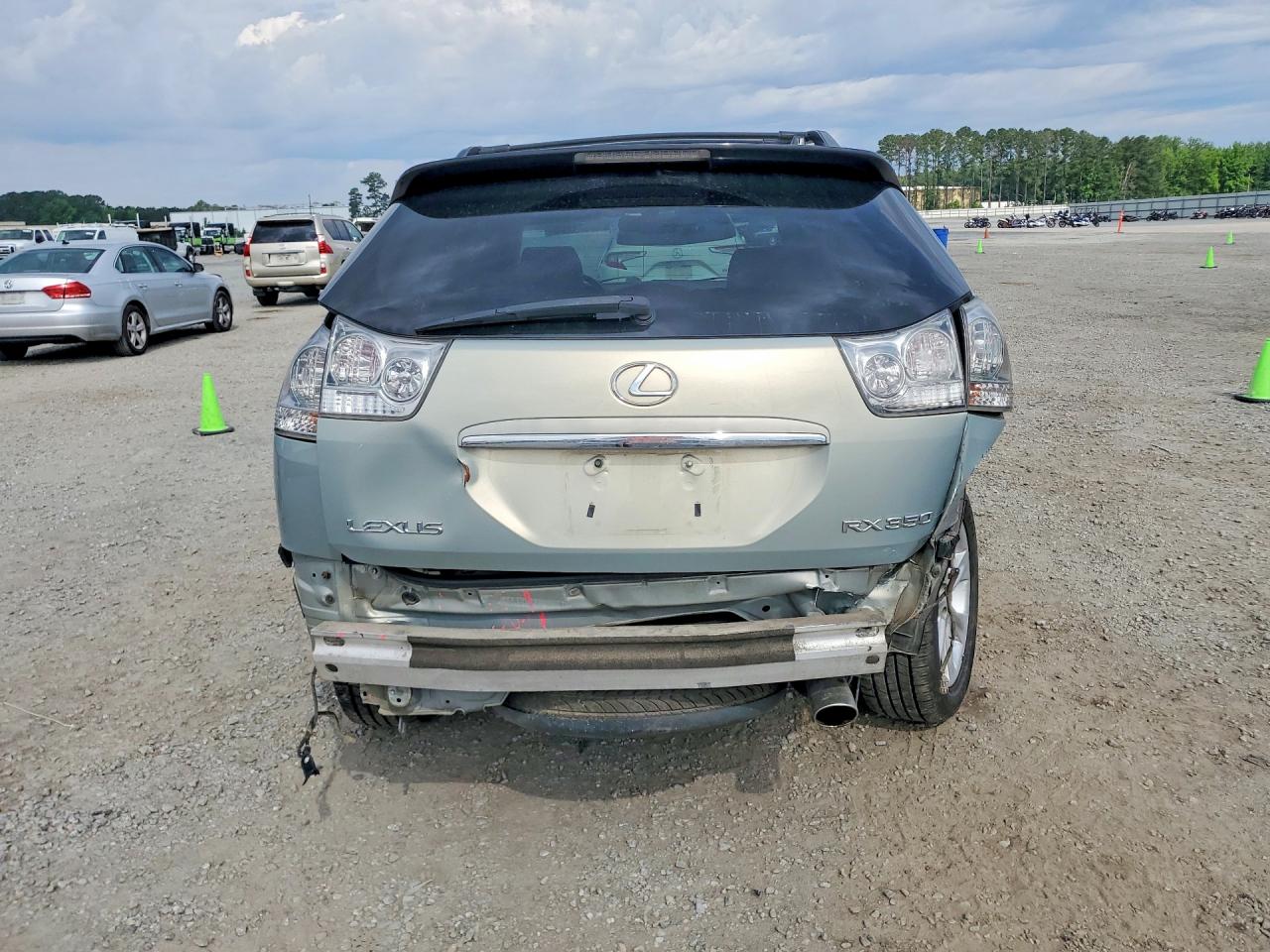 2009 Lexus Rx 350 Серый vin: 2T2GK31U49C057506