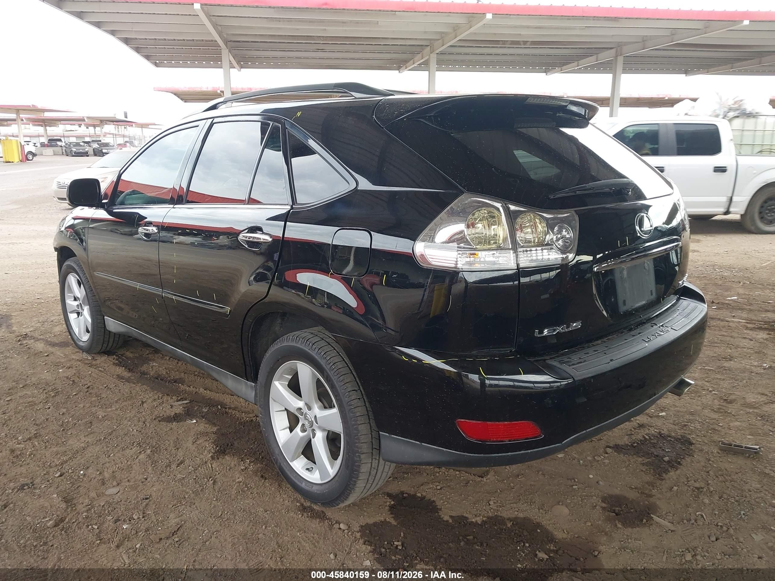 2009 Lexus Rx 350   Black vin: 2T2GK31U49C066142