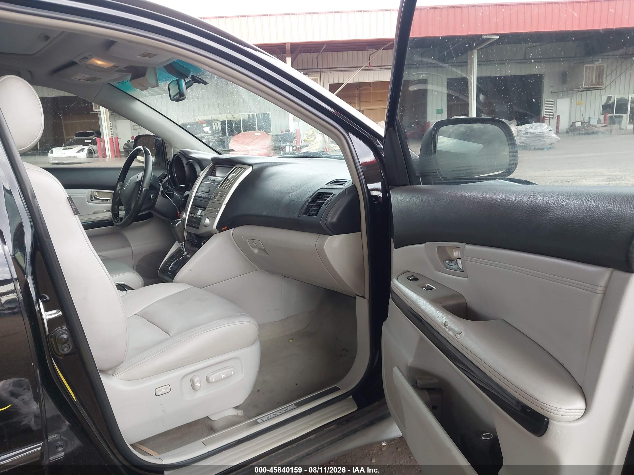 2009 Lexus Rx 350   Black vin: 2T2GK31U49C066142