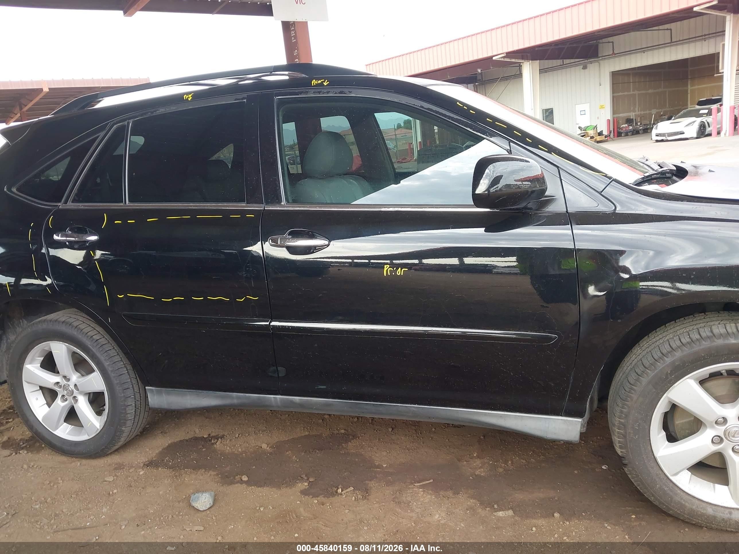 2009 Lexus Rx 350   Black vin: 2T2GK31U49C066142