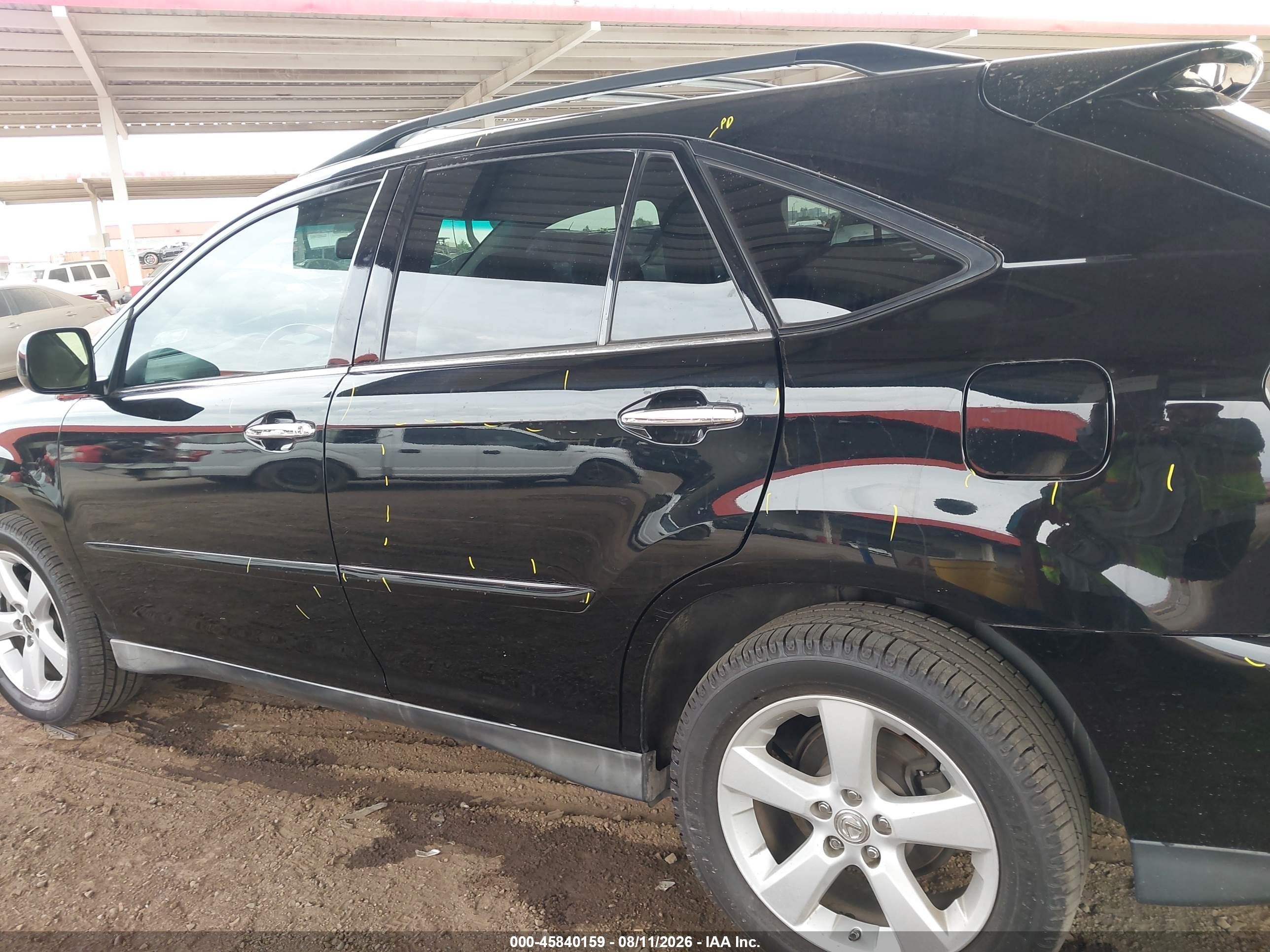 2009 Lexus Rx 350   Black vin: 2T2GK31U49C066142