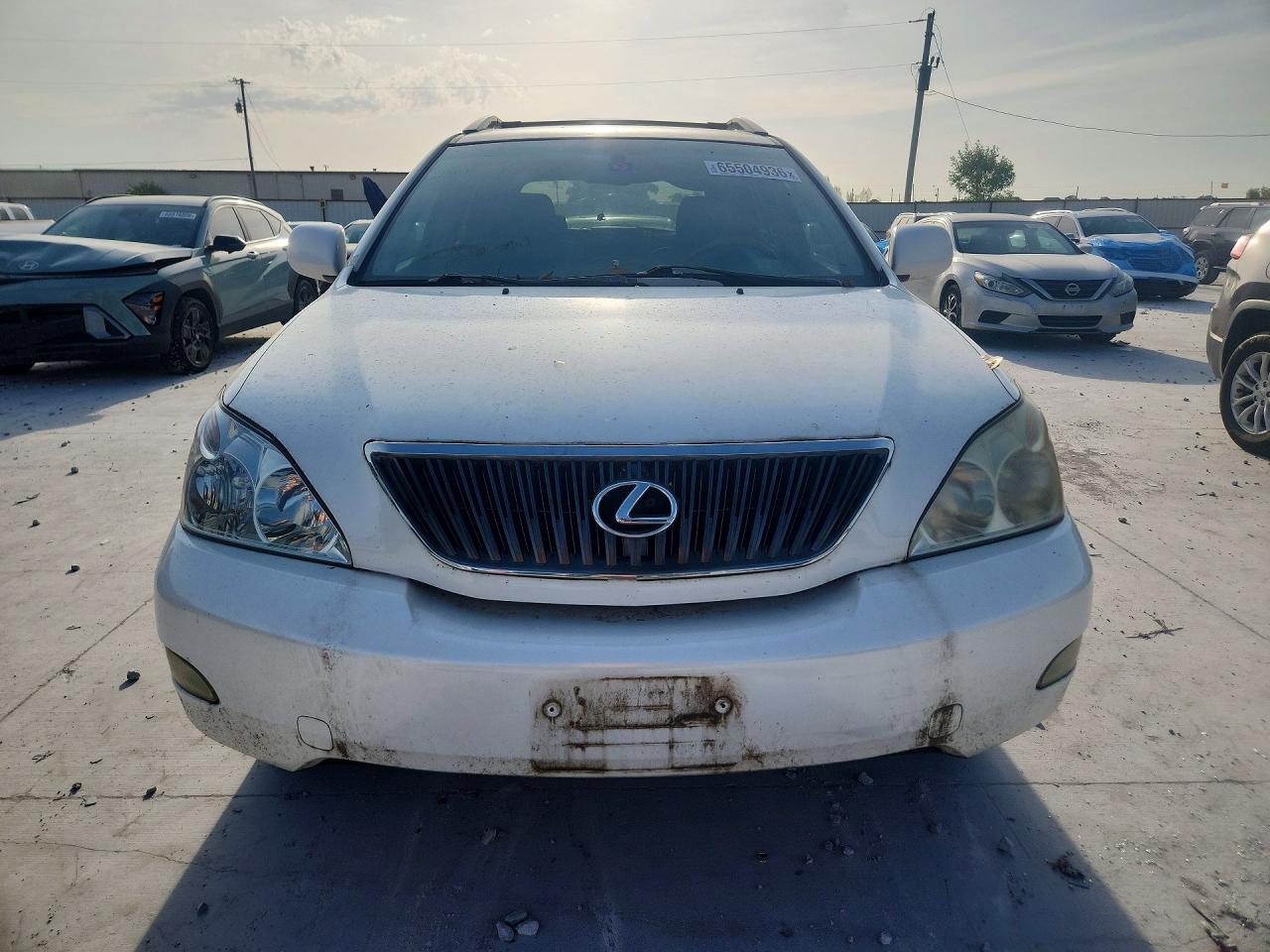 2009 Lexus Rx 350 White vin: 2T2GK31U49C074600