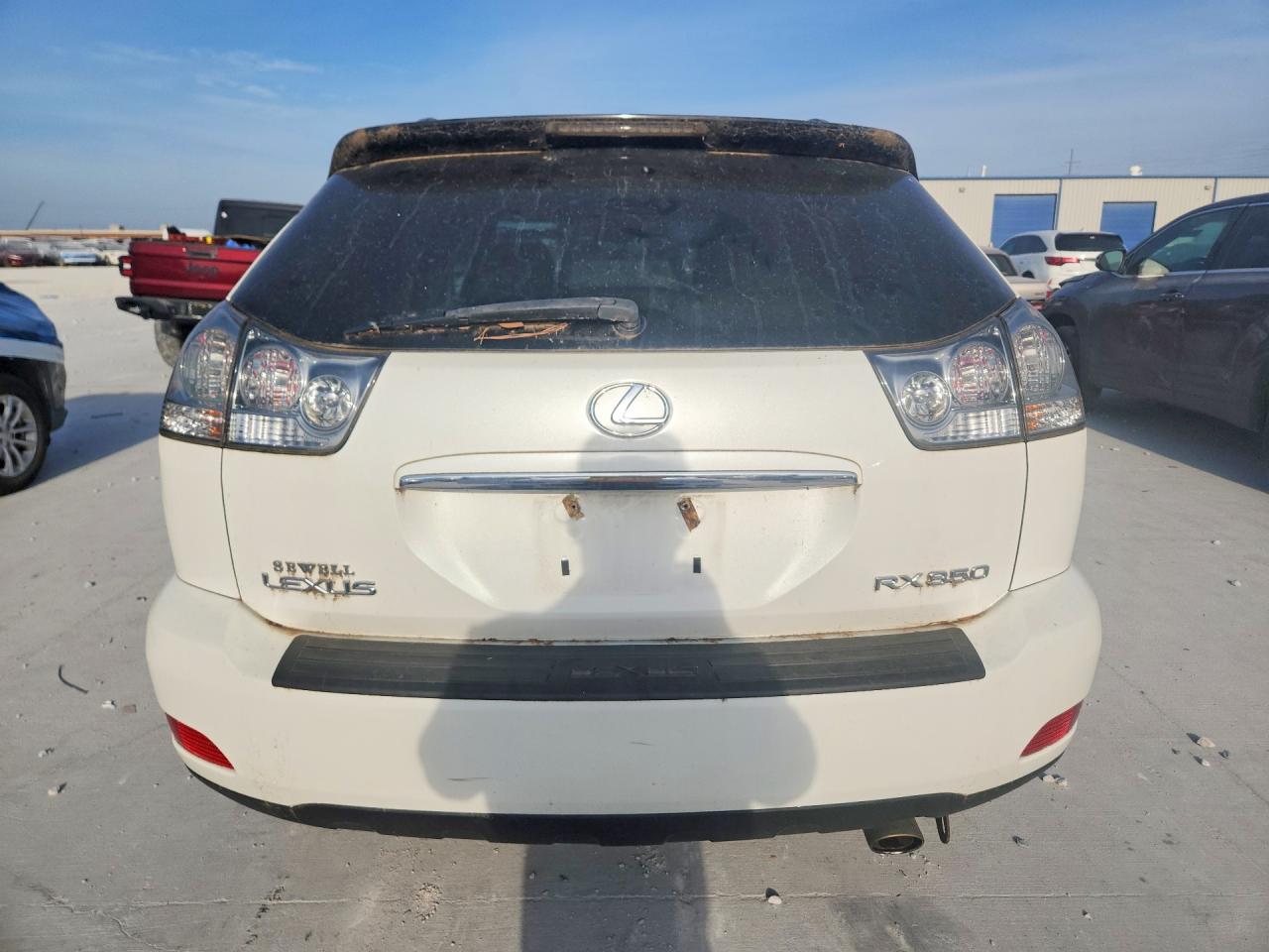 2009 Lexus Rx 350 White vin: 2T2GK31U49C074600
