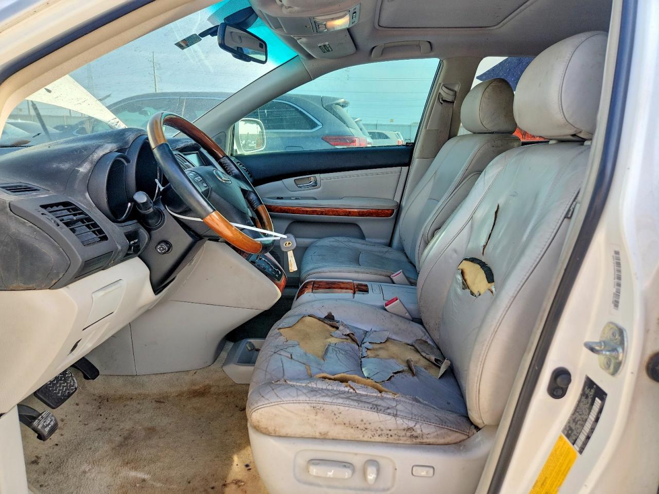 2009 Lexus Rx 350 White vin: 2T2GK31U49C074600