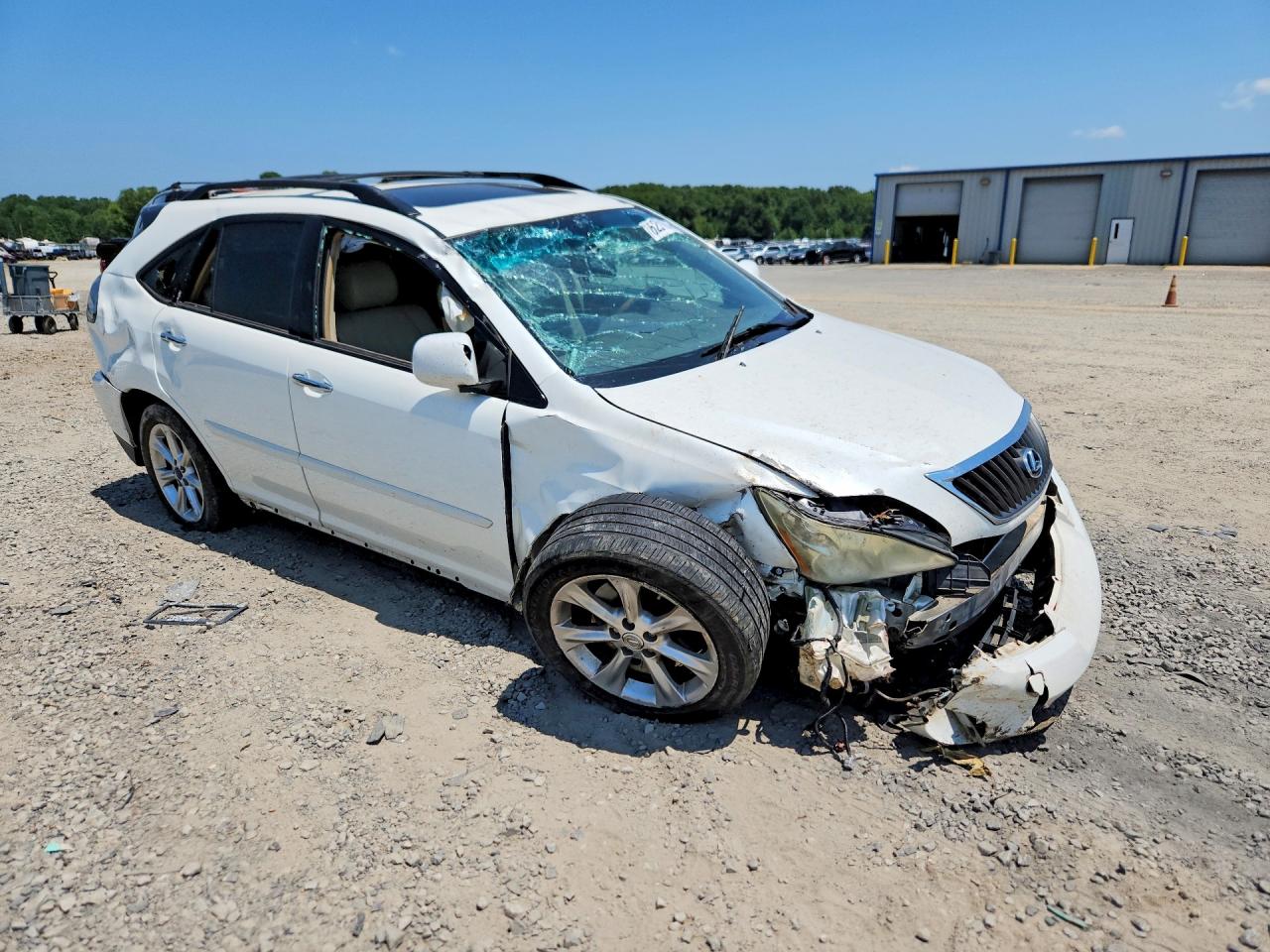 2009 Lexus Rx 350 White vin: 2T2GK31U49C078470