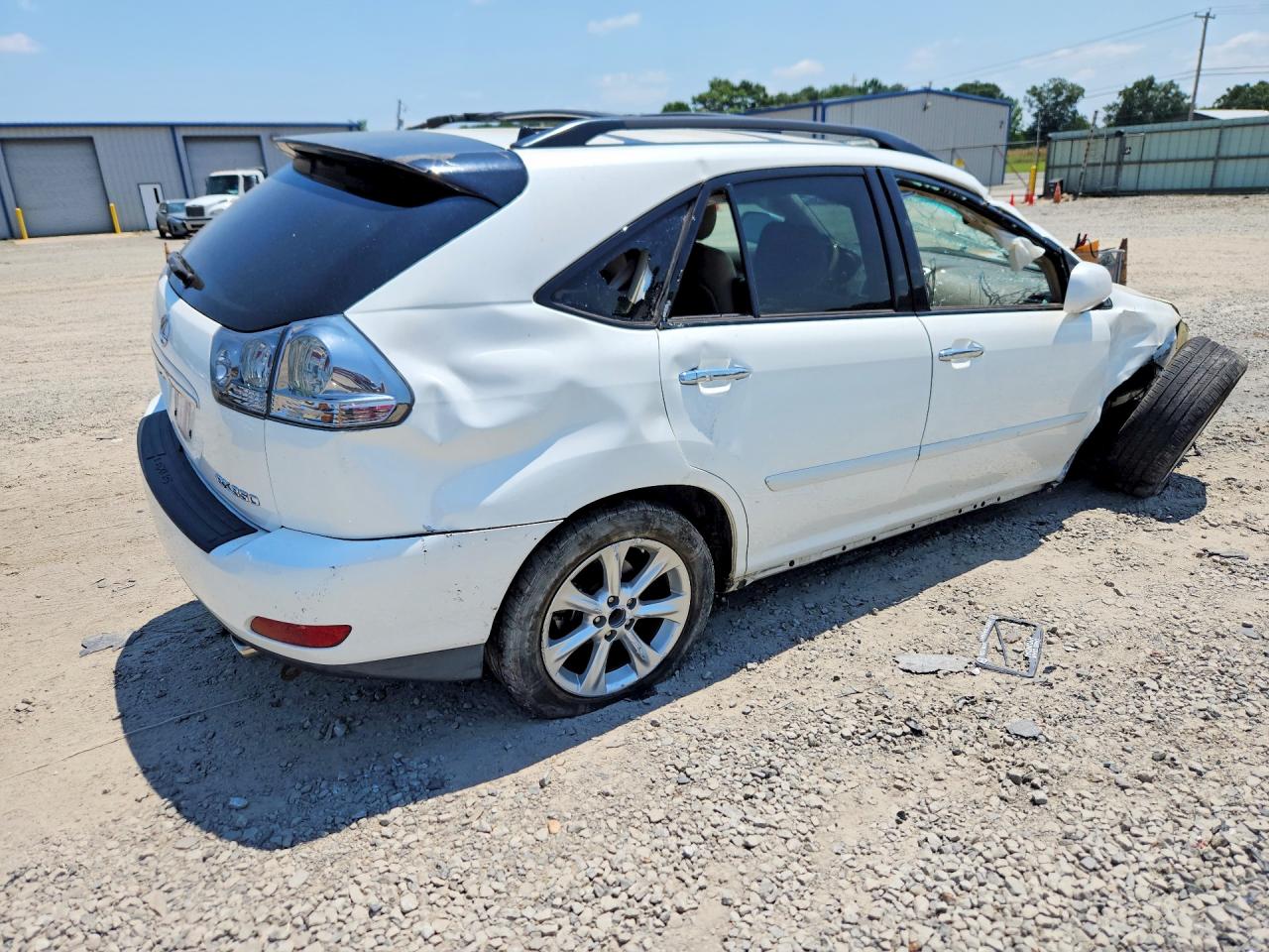 2009 Lexus Rx 350 White vin: 2T2GK31U49C078470