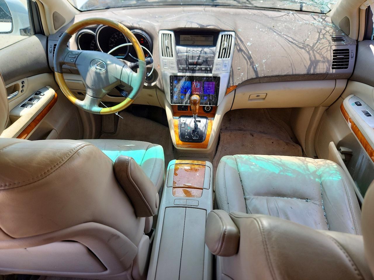 2009 Lexus Rx 350 White vin: 2T2GK31U49C078470
