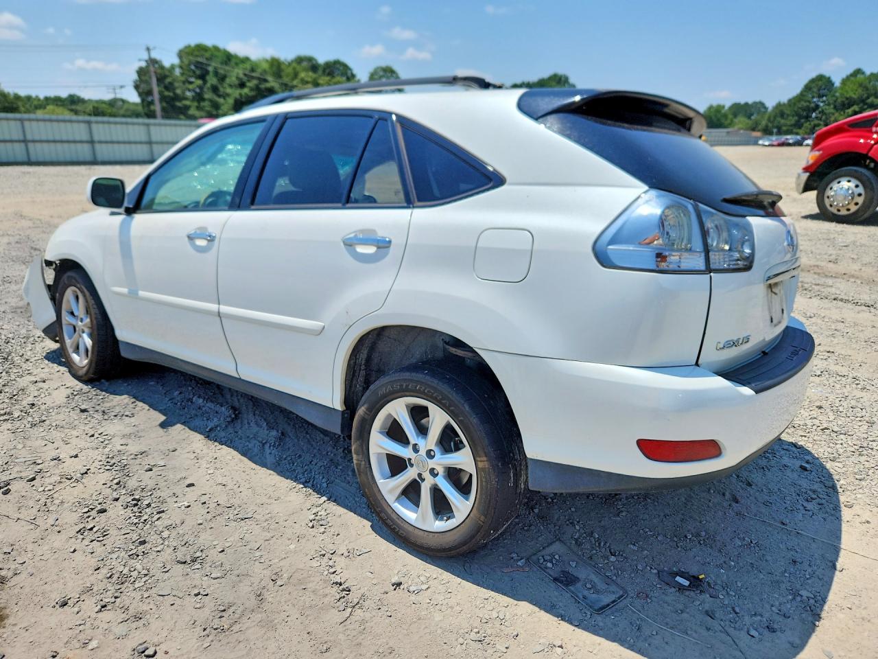 2009 Lexus Rx 350 White vin: 2T2GK31U49C078470