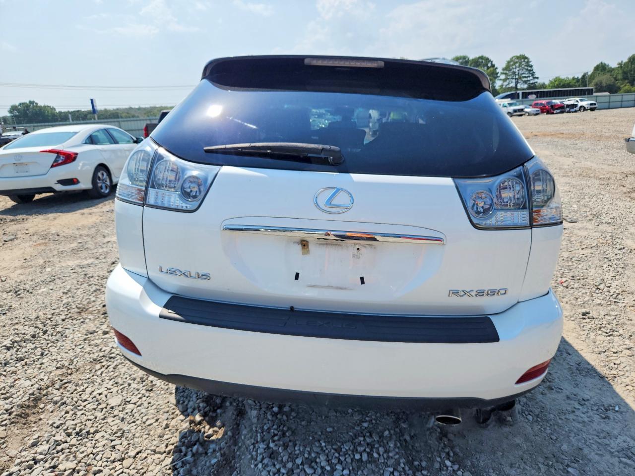 2009 Lexus Rx 350 White vin: 2T2GK31U49C078470