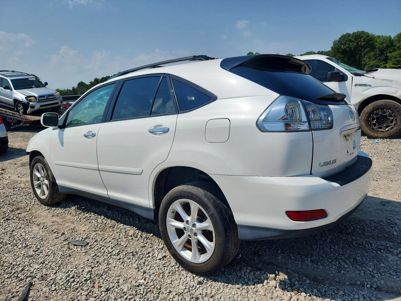 2009 Lexus Rx 350 White vin: 2T2GK31U49C078470