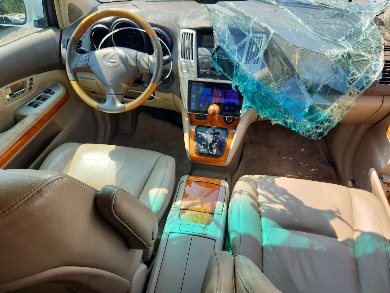 2009 Lexus Rx 350 White vin: 2T2GK31U49C078470