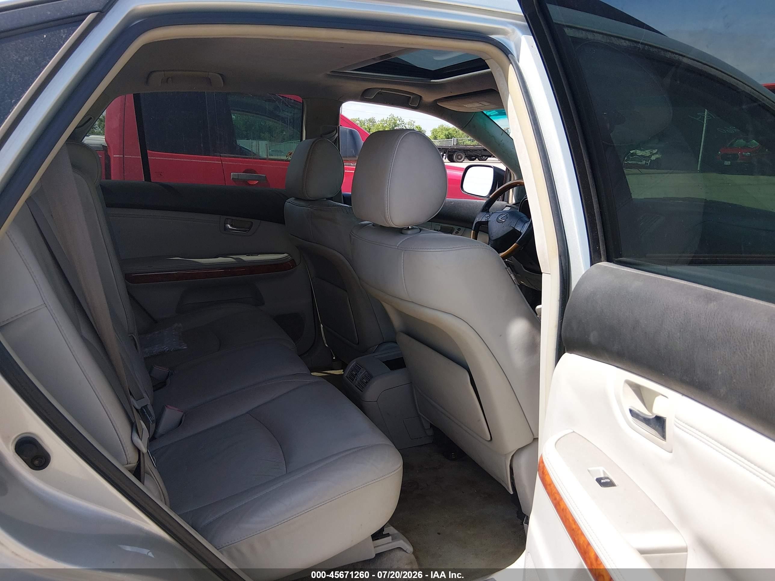 2007 Lexus Rx 350   Серебряный vin: 2T2GK31U57C003516