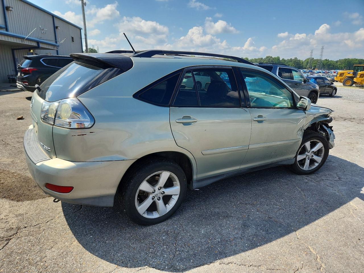 2007 Lexus Rx 350 Blue vin: 2T2GK31U57C004519