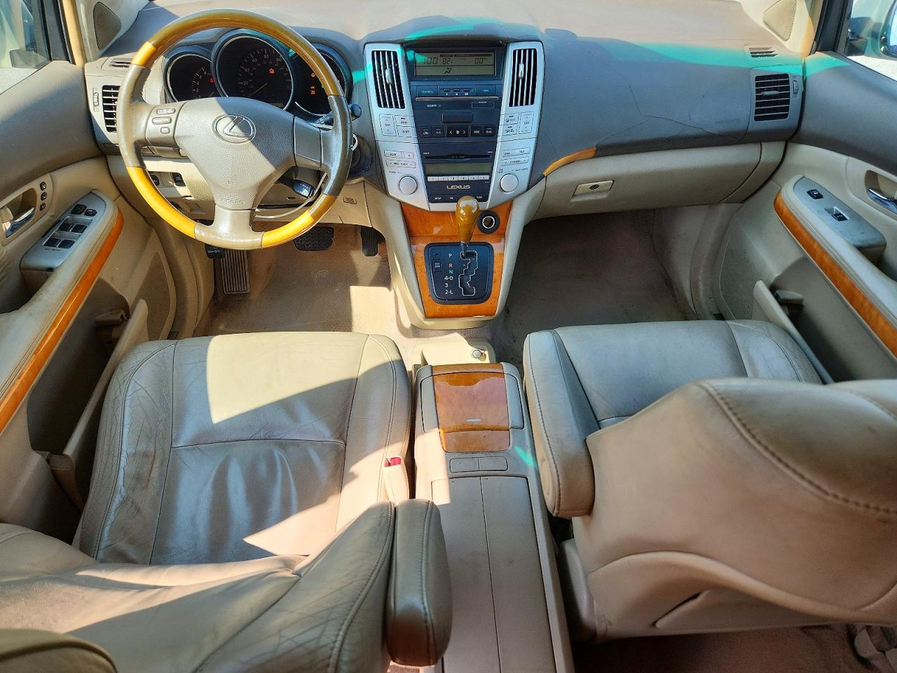 2007 Lexus Rx 350 Blue vin: 2T2GK31U57C004519