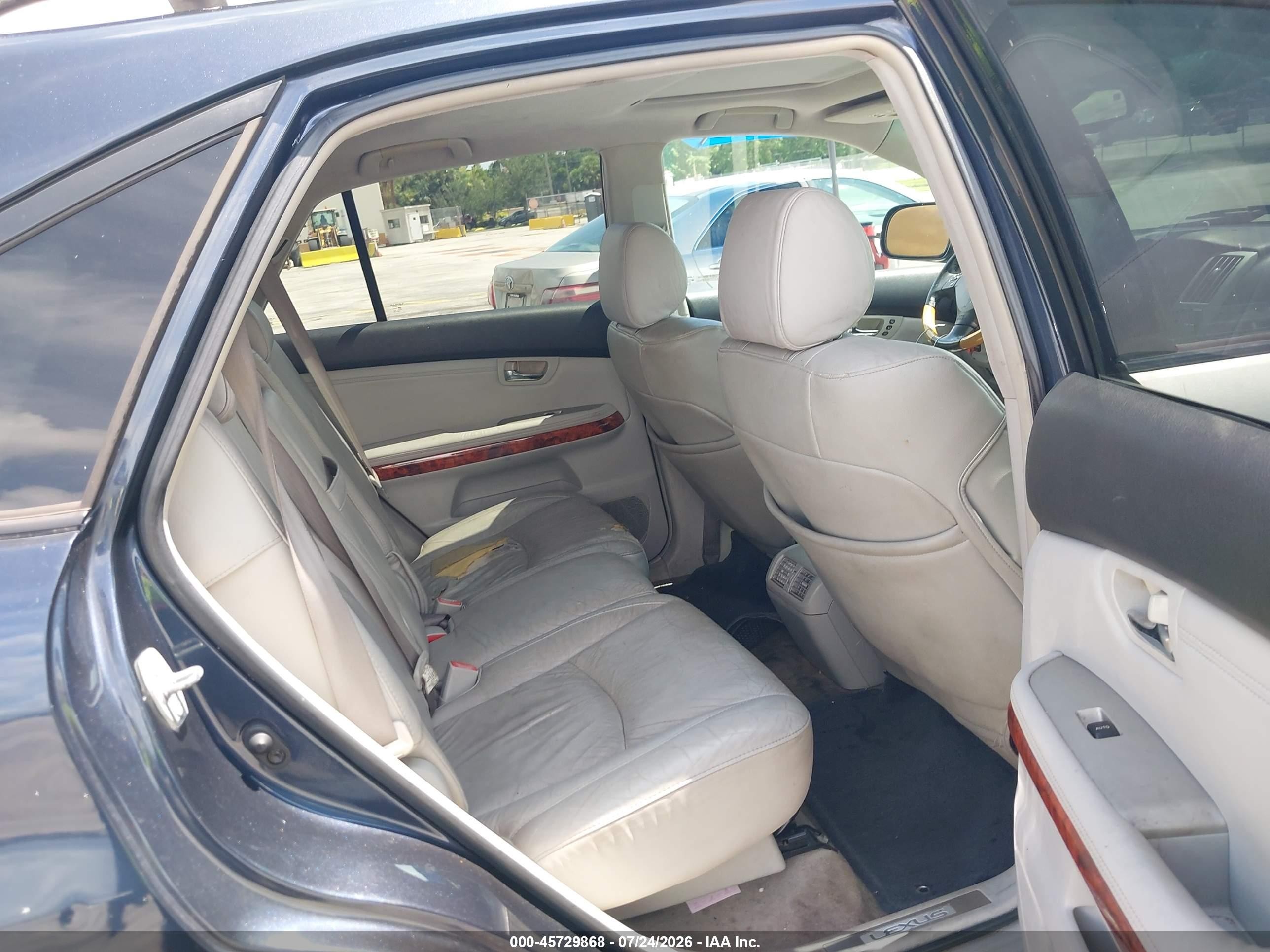 2007 Lexus Rx 350   Dark Blue vin: 2T2GK31U57C005329