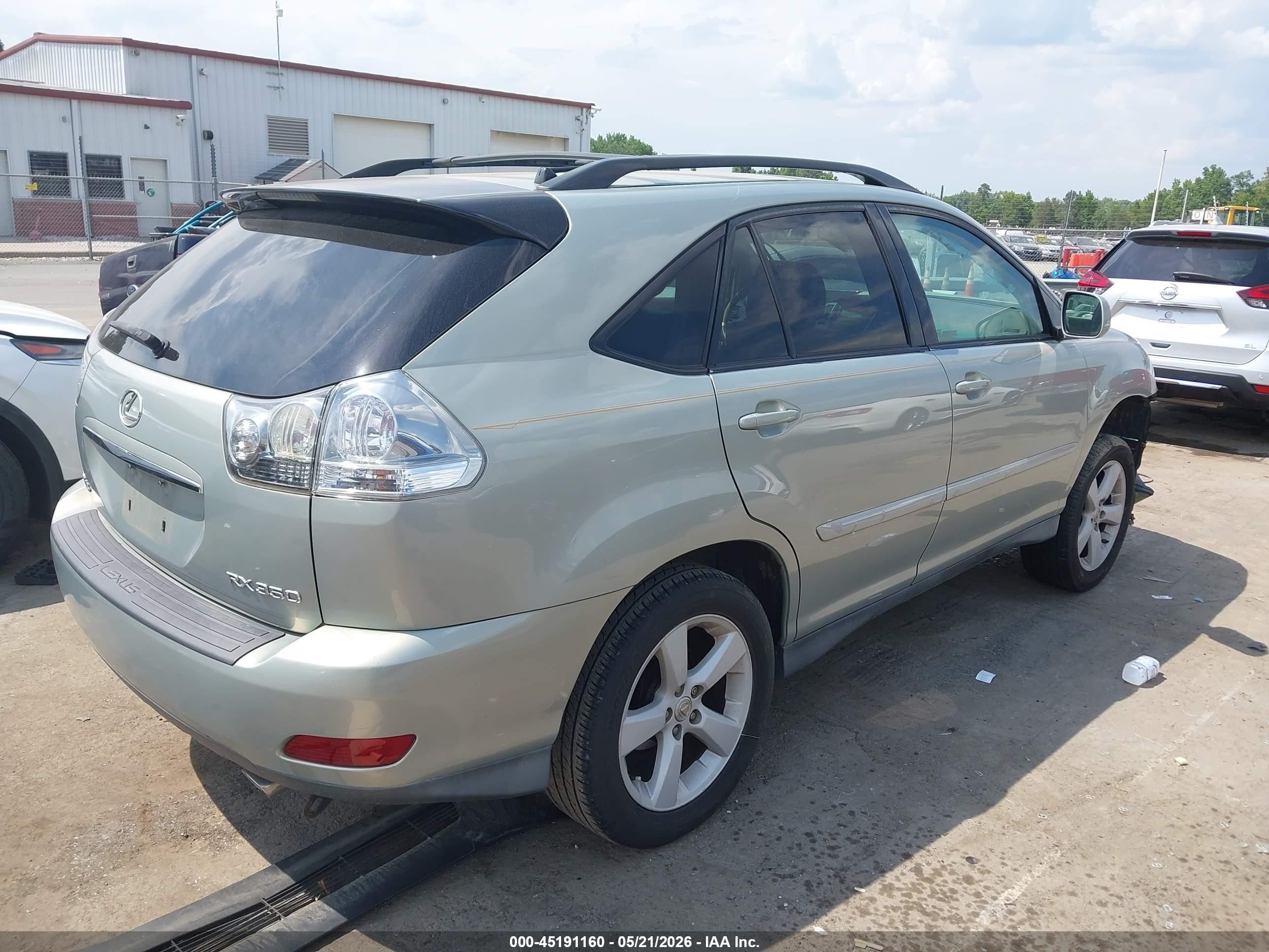2007 Lexus Rx 350   Pewter vin: 2T2GK31U57C006545