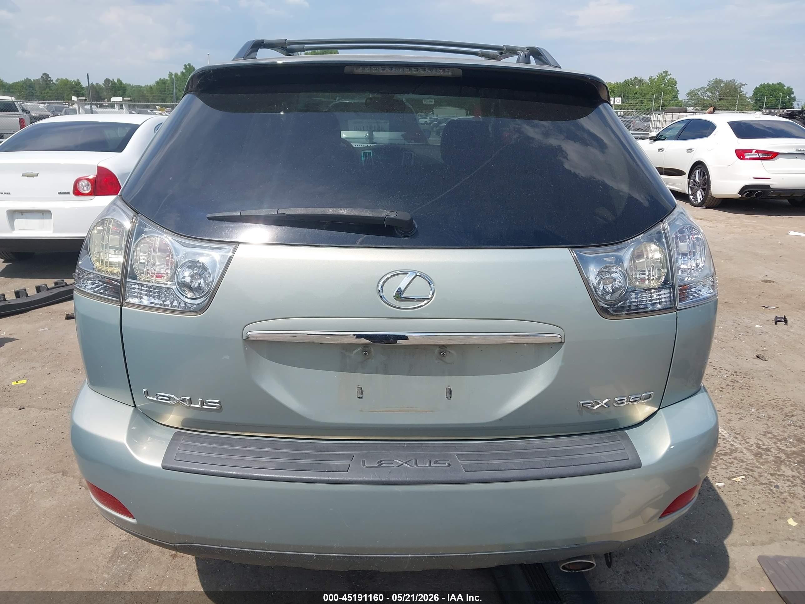 2007 Lexus Rx 350   Pewter vin: 2T2GK31U57C006545