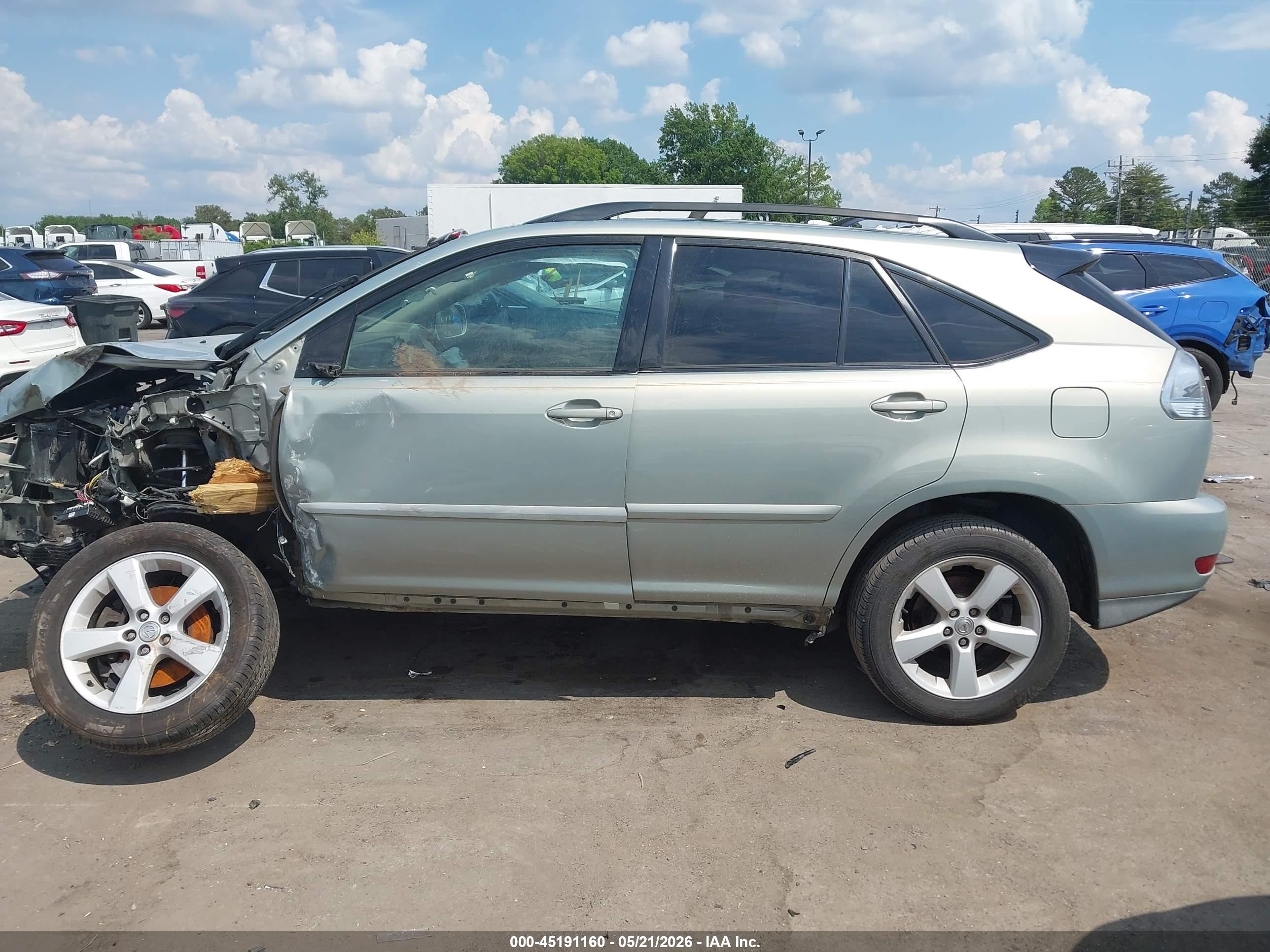2007 Lexus Rx 350   Pewter vin: 2T2GK31U57C006545