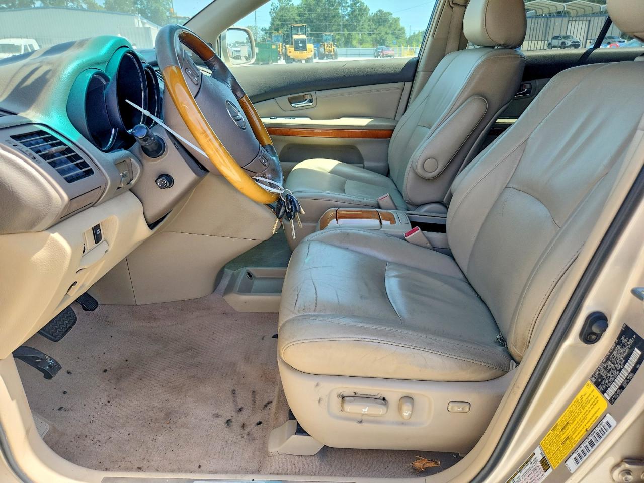 2007 Lexus Rx 350 Желто-коричневый vin: 2T2GK31U57C007999