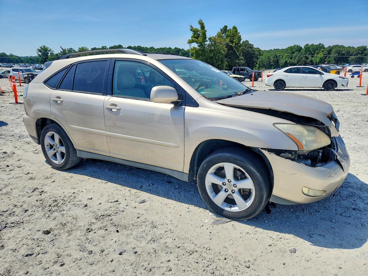 2007 Lexus Rx 350 Желто-коричневый vin: 2T2GK31U57C007999