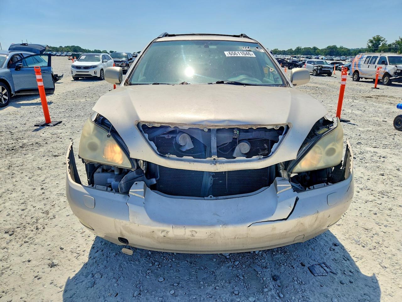 2007 Lexus Rx 350 Желто-коричневый vin: 2T2GK31U57C007999