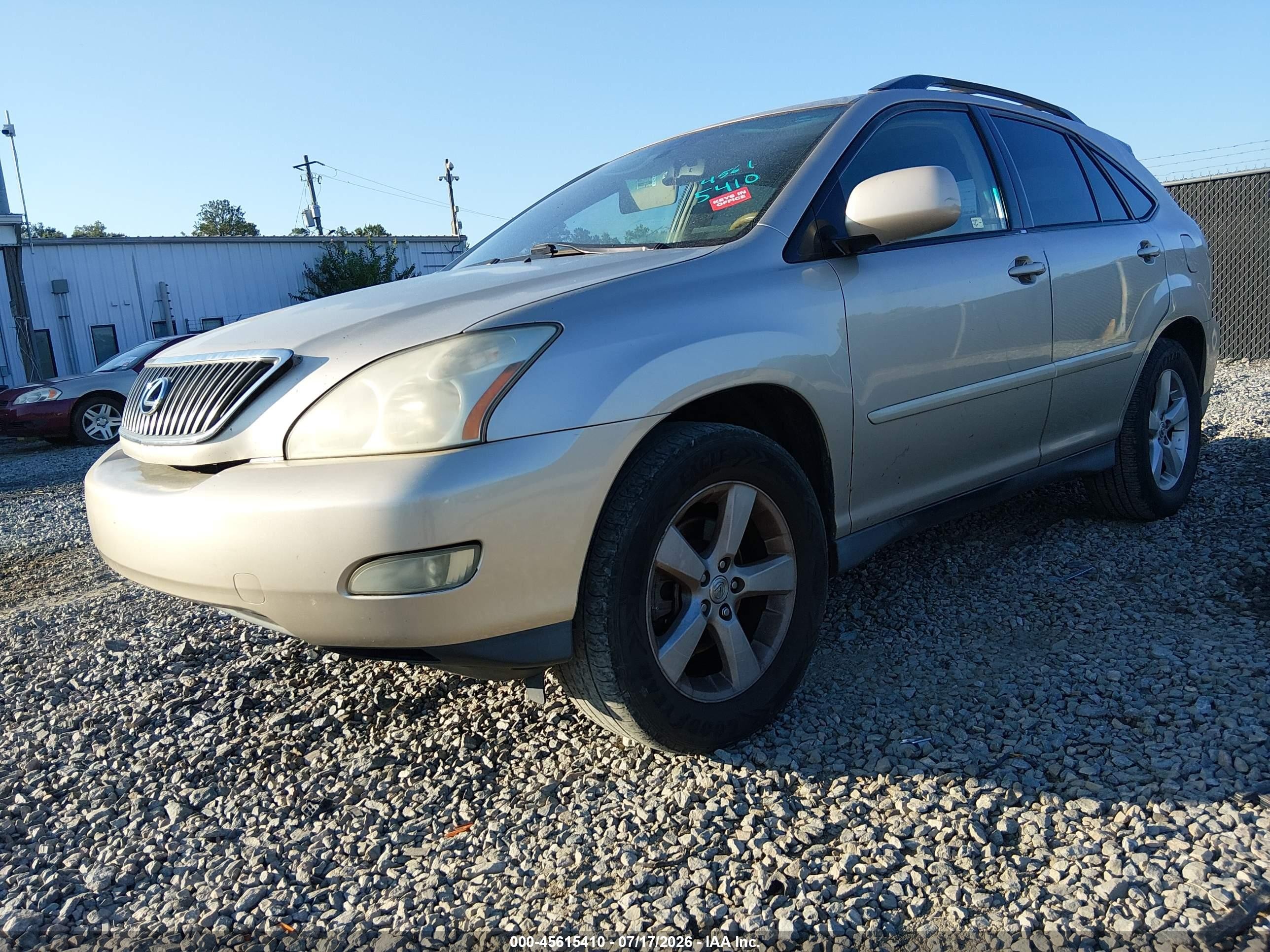 2007 Lexus Rx 350   Champagne vin: 2T2GK31U57C016749