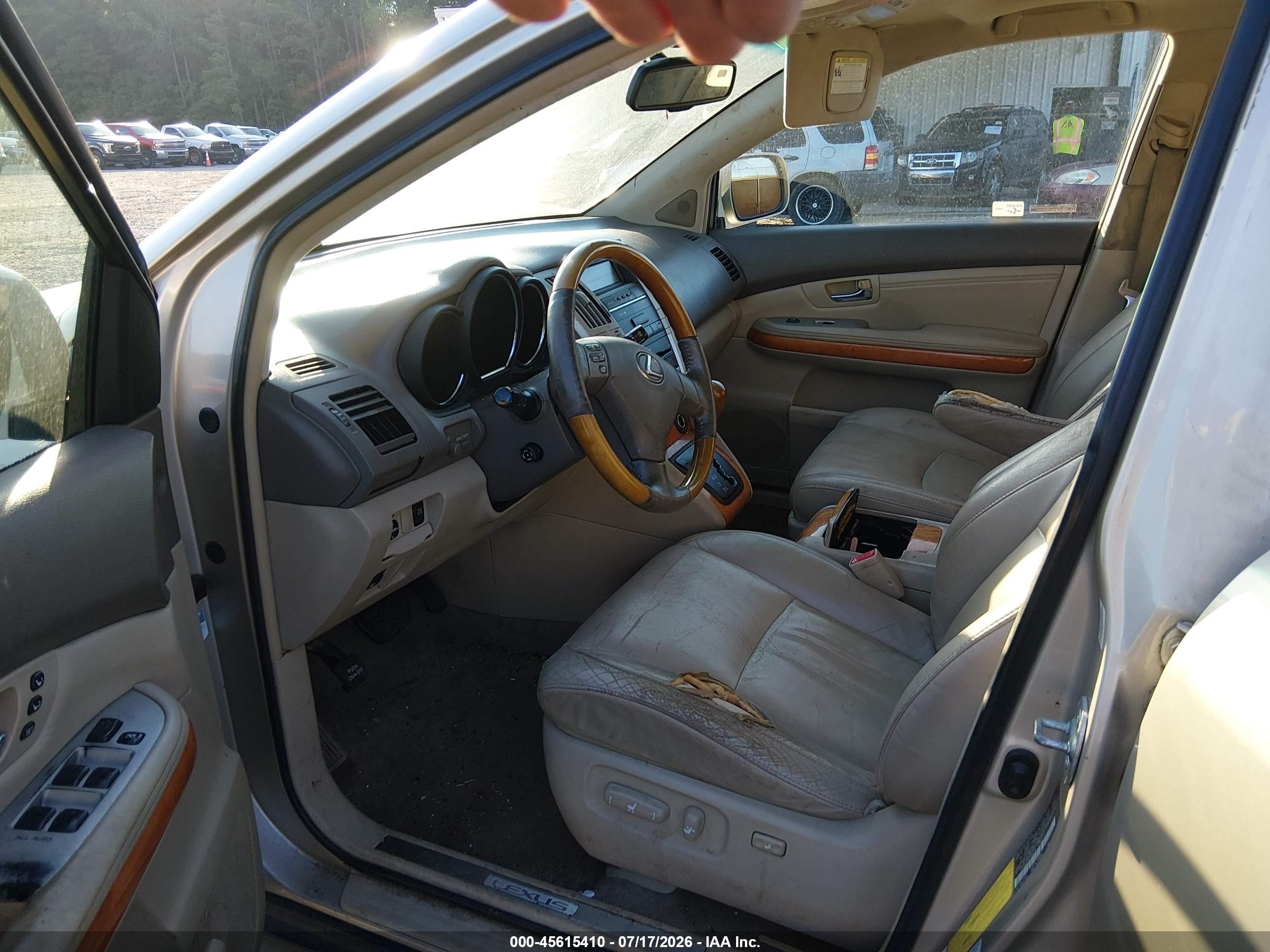 2007 Lexus Rx 350   Champagne vin: 2T2GK31U57C016749