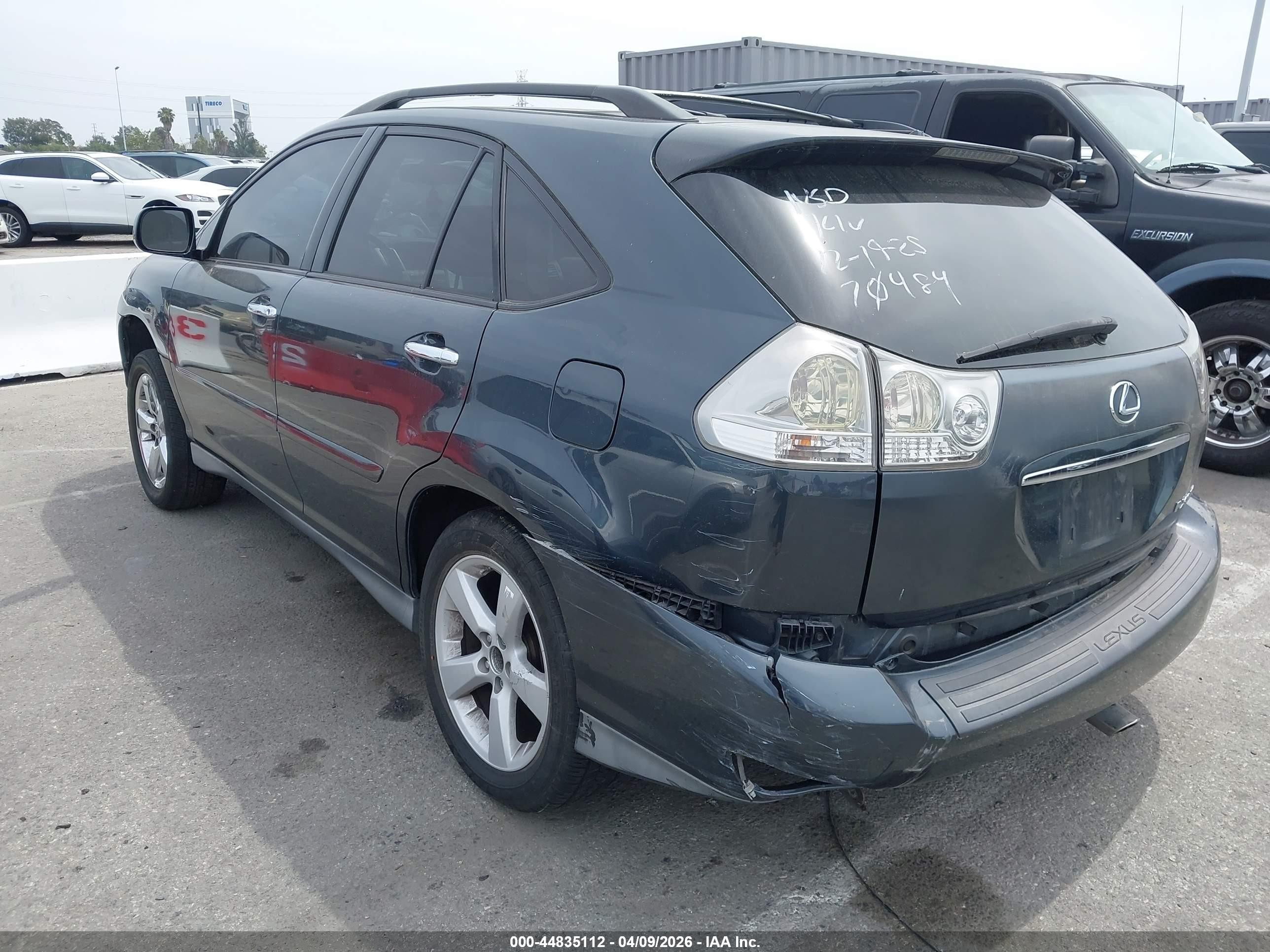 2008 Lexus Rx 350   Gray vin: 2T2GK31U58C027686