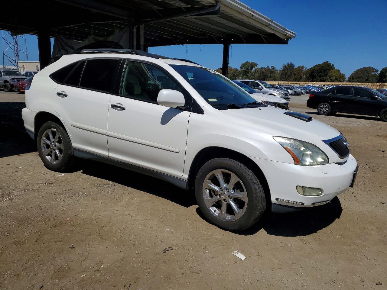 2008 Lexus Rx 350 White vin: 2T2GK31U58C053107