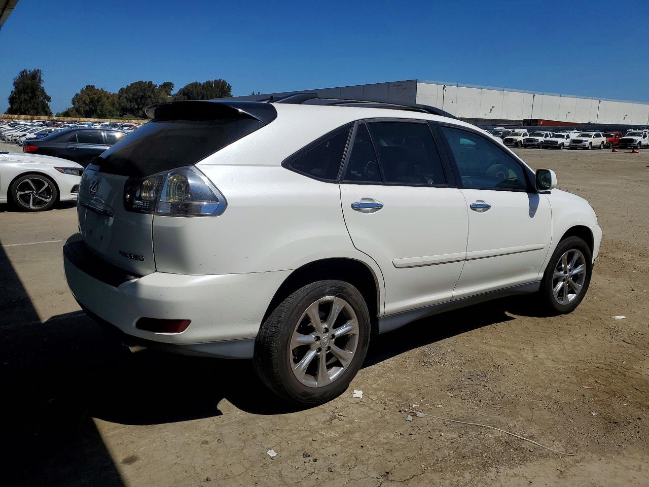 2008 Lexus Rx 350 White vin: 2T2GK31U58C053107
