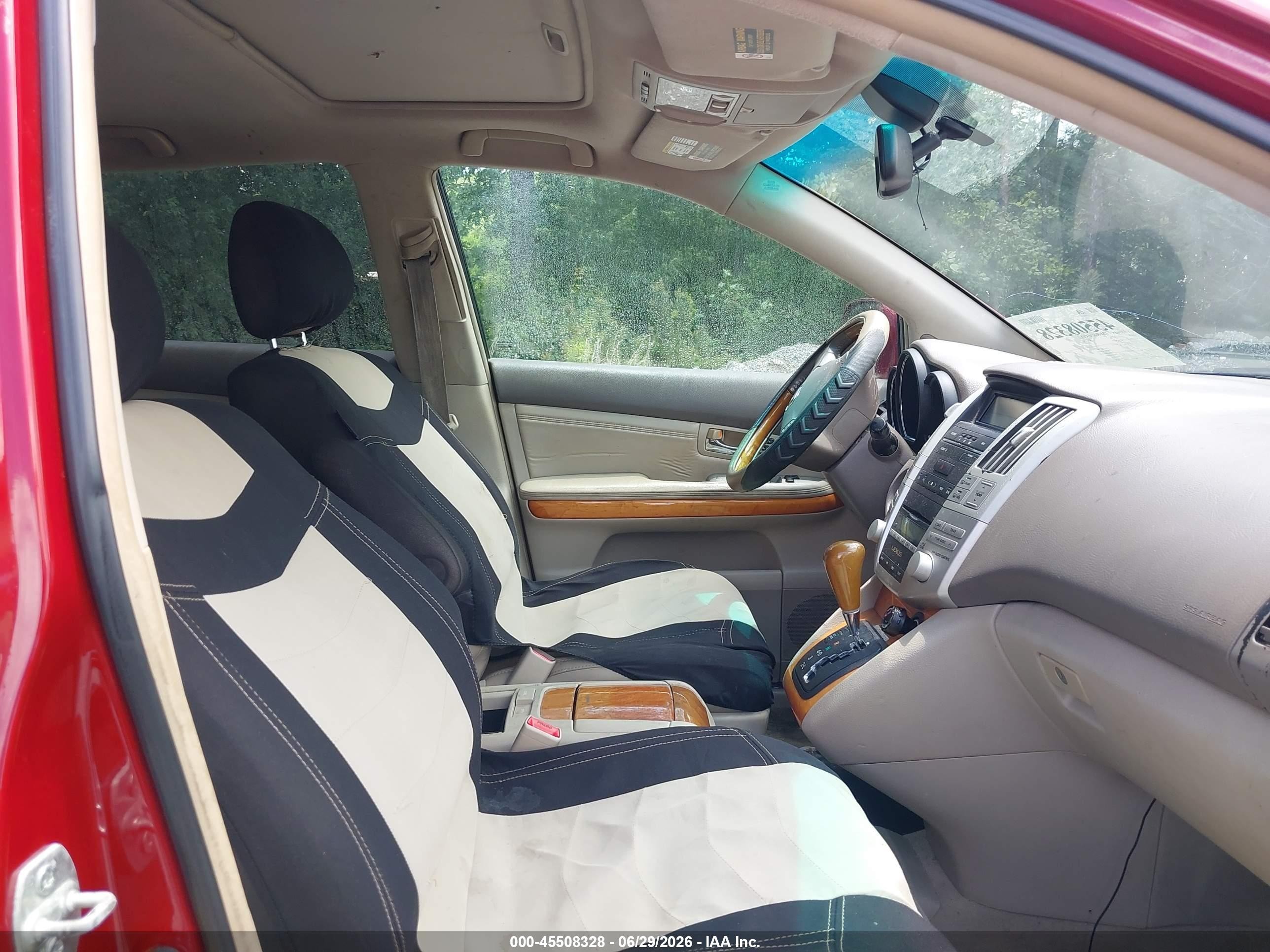 2009 Lexus Rx 350   Red vin: 2T2GK31U59C062858