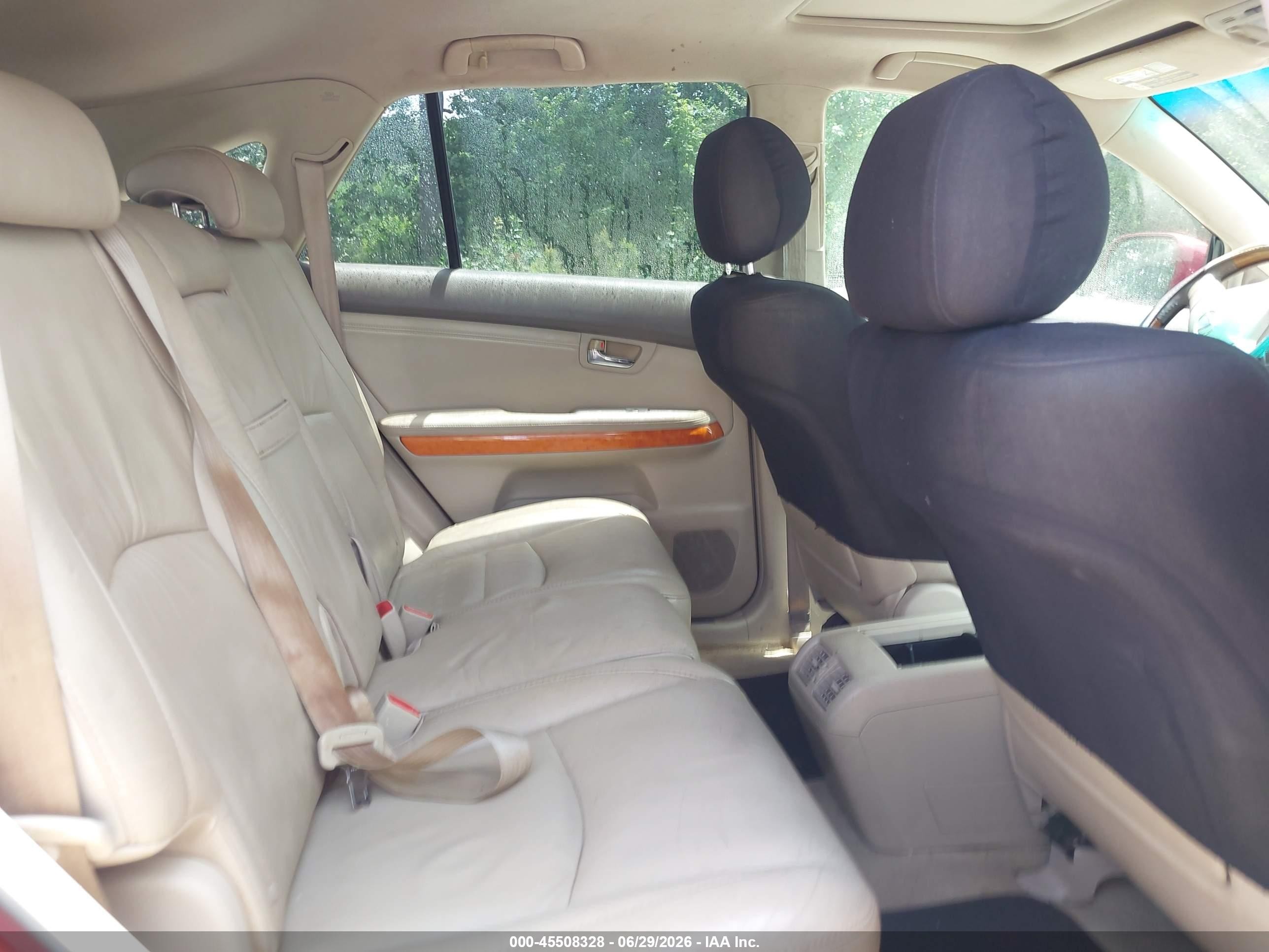 2009 Lexus Rx 350   Red vin: 2T2GK31U59C062858