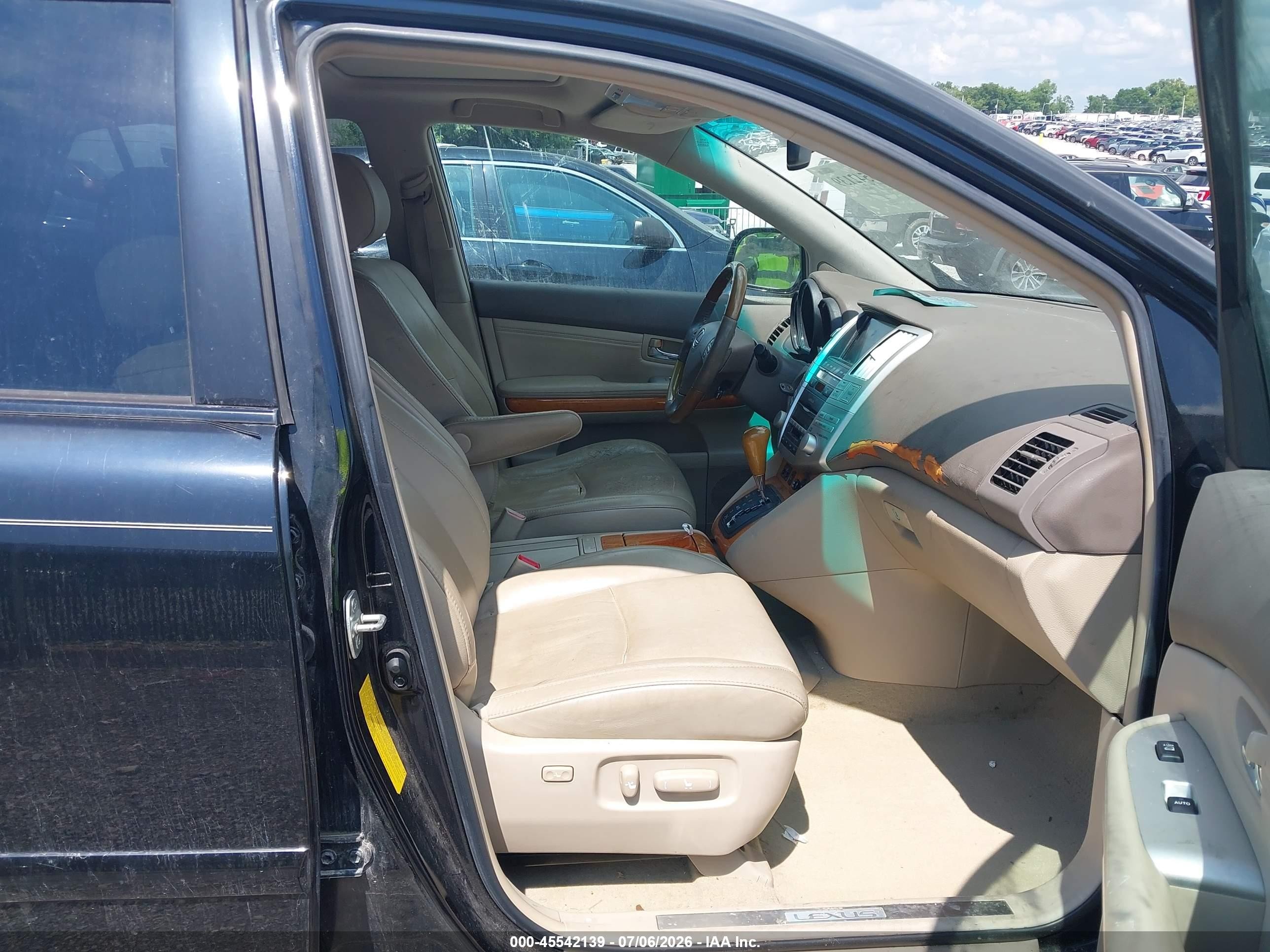 2009 Lexus Rx 350 Black vin: 2T2GK31U59C063735