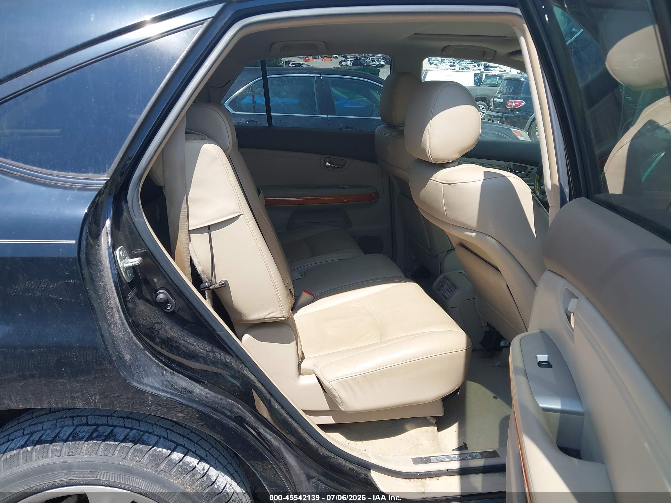 2009 Lexus Rx 350 Black vin: 2T2GK31U59C063735