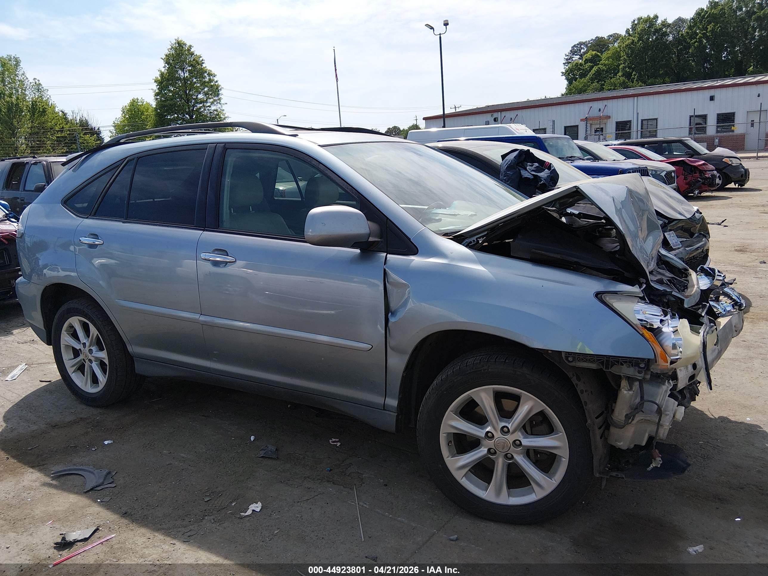 2009 Lexus Rx 350   Blue vin: 2T2GK31U59C065310
