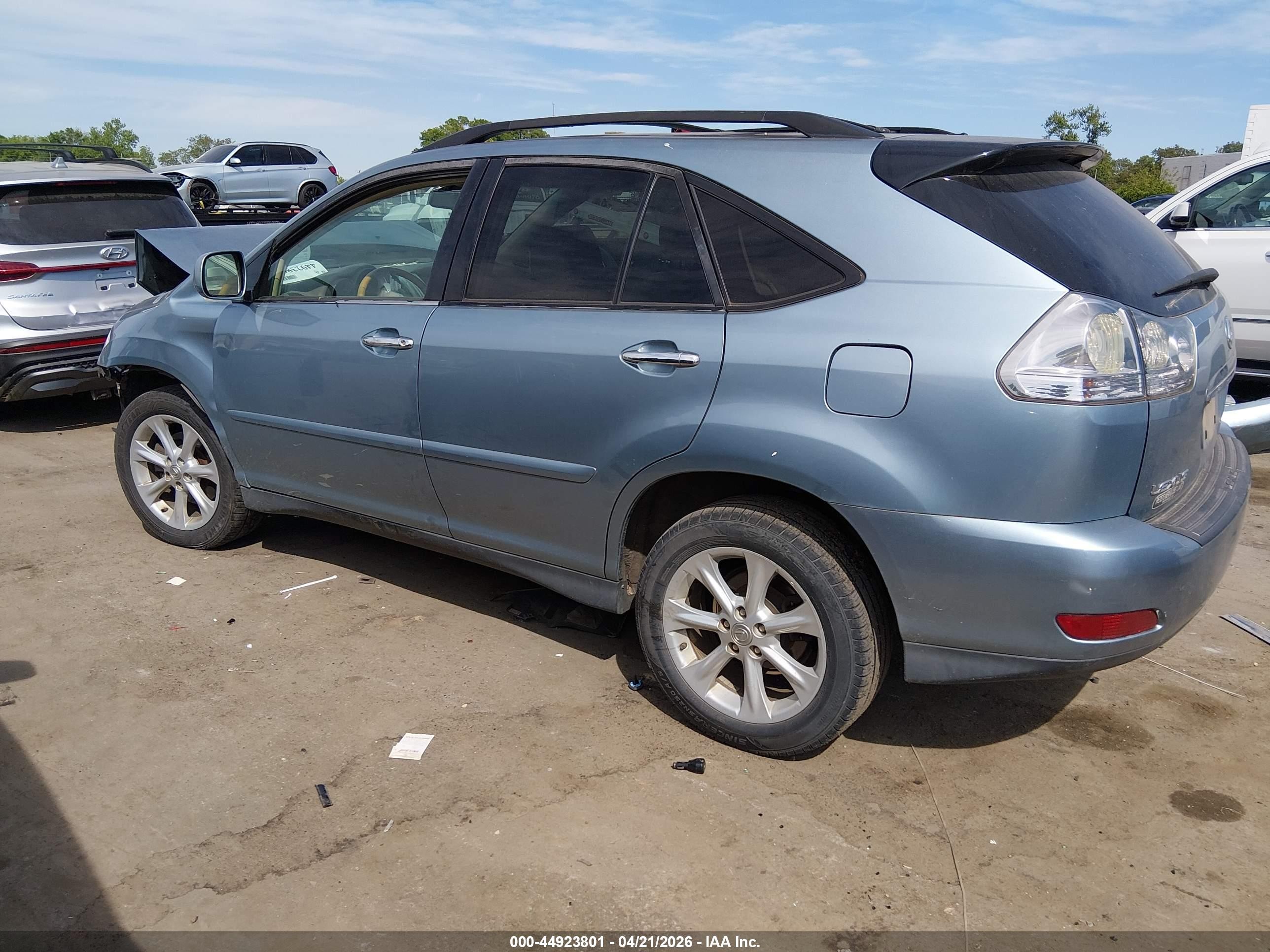 2009 Lexus Rx 350   Blue vin: 2T2GK31U59C065310